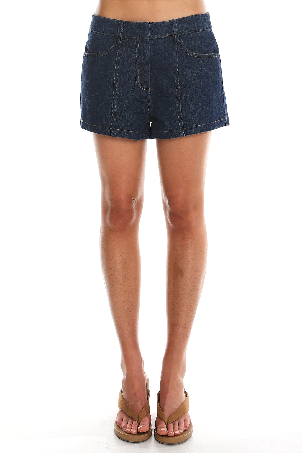 Outlaw Denim Shorts Indigo