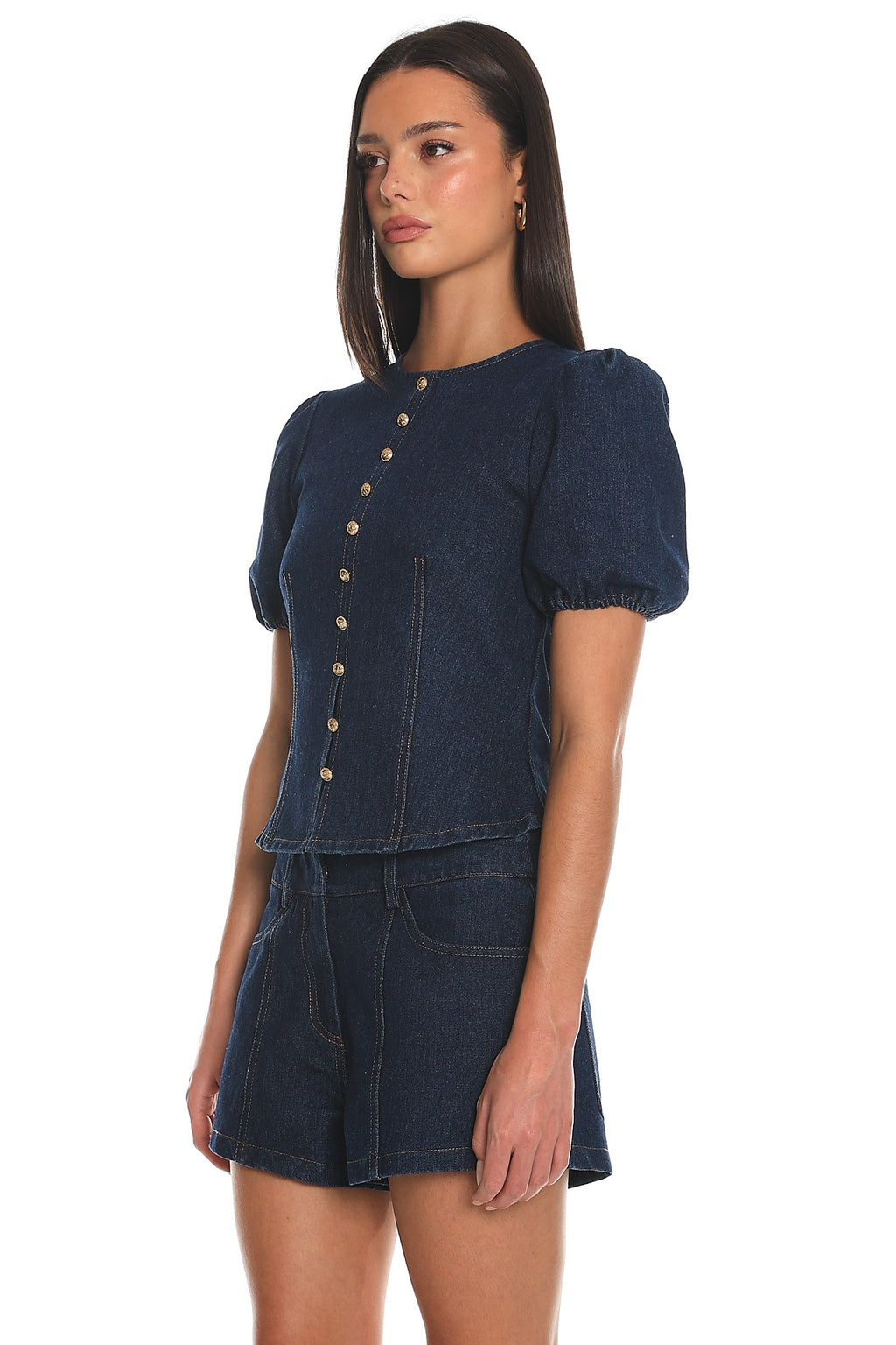 Outlaw Denim Shorts Indigo
