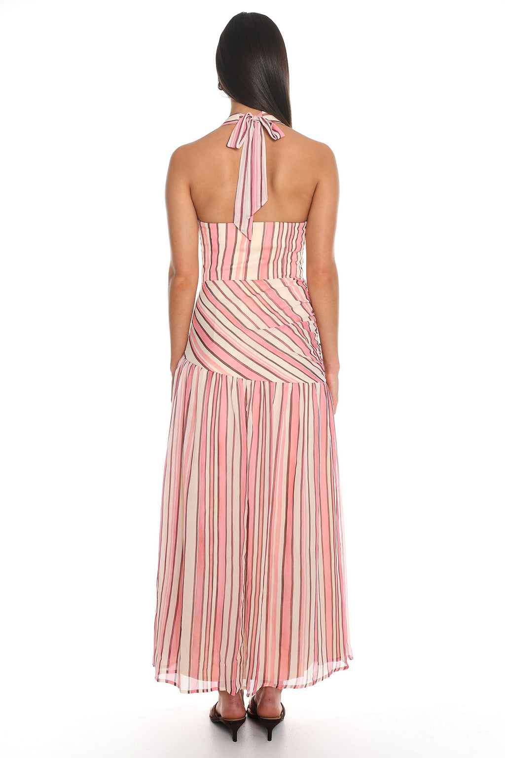 Teila Halter Maxi Dress Pink