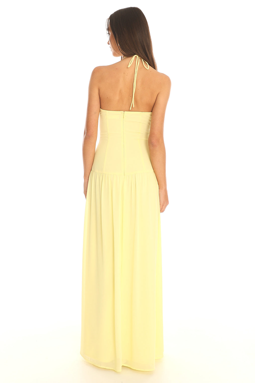 Mercer Halter Maxi Dress Butter