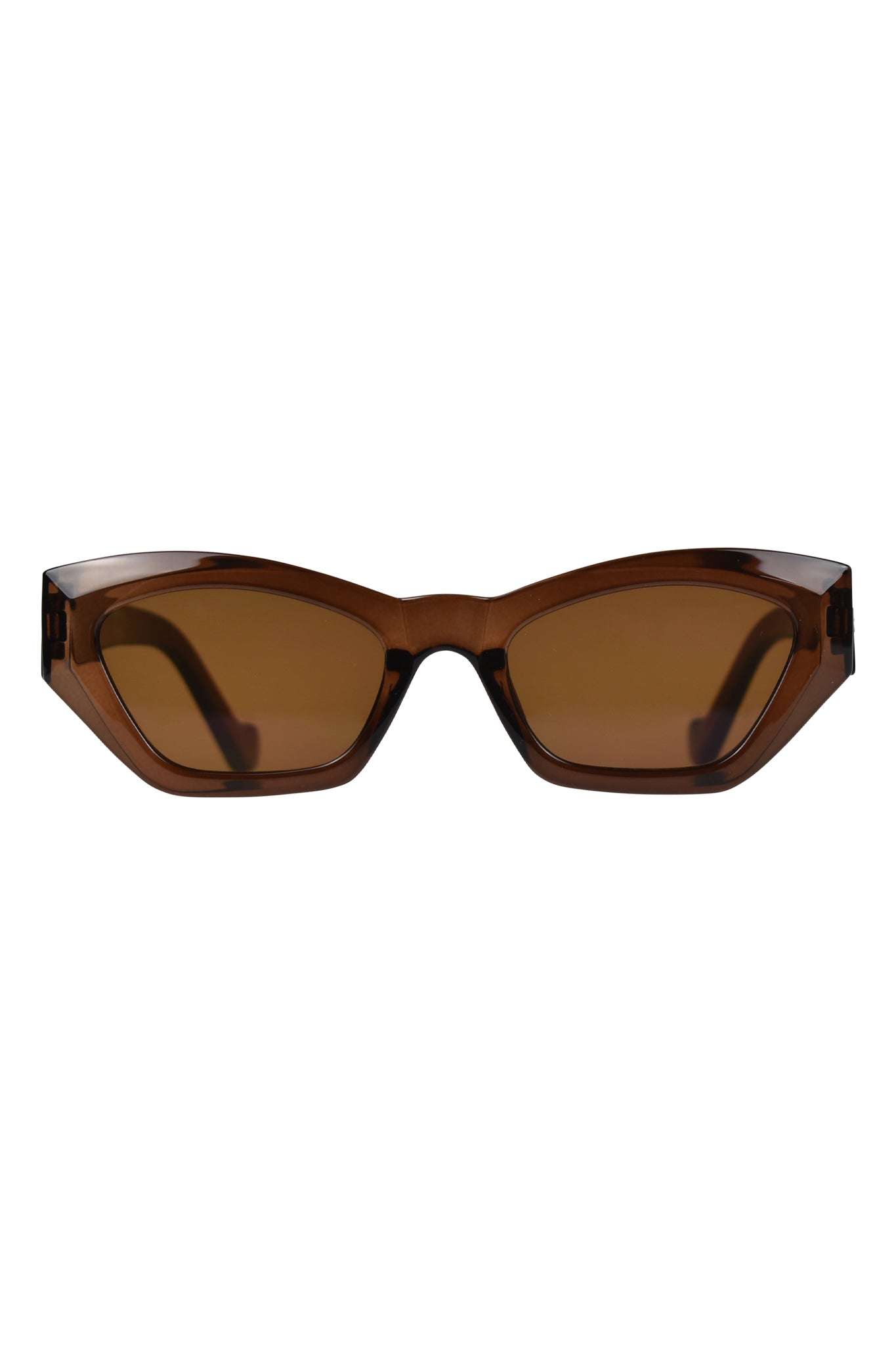 PETA + JAIN Lana Sunglasses Brown by Selfie Leslie Australia