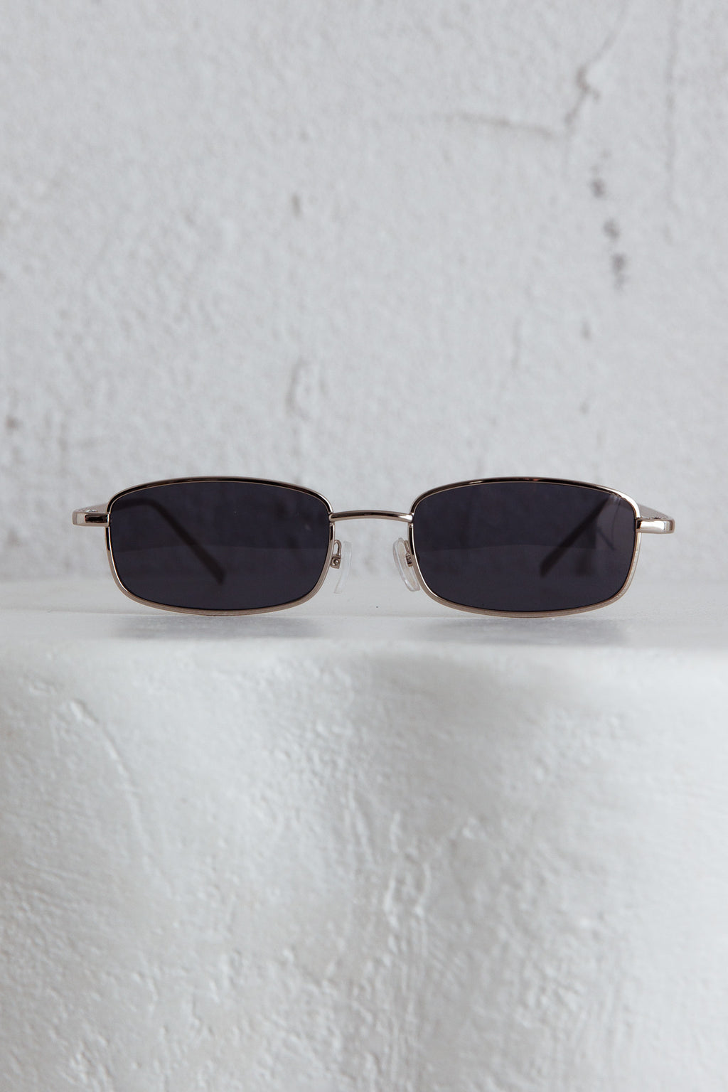 Mae Rectangle Sunglasses Black by Selfie Leslie Australia