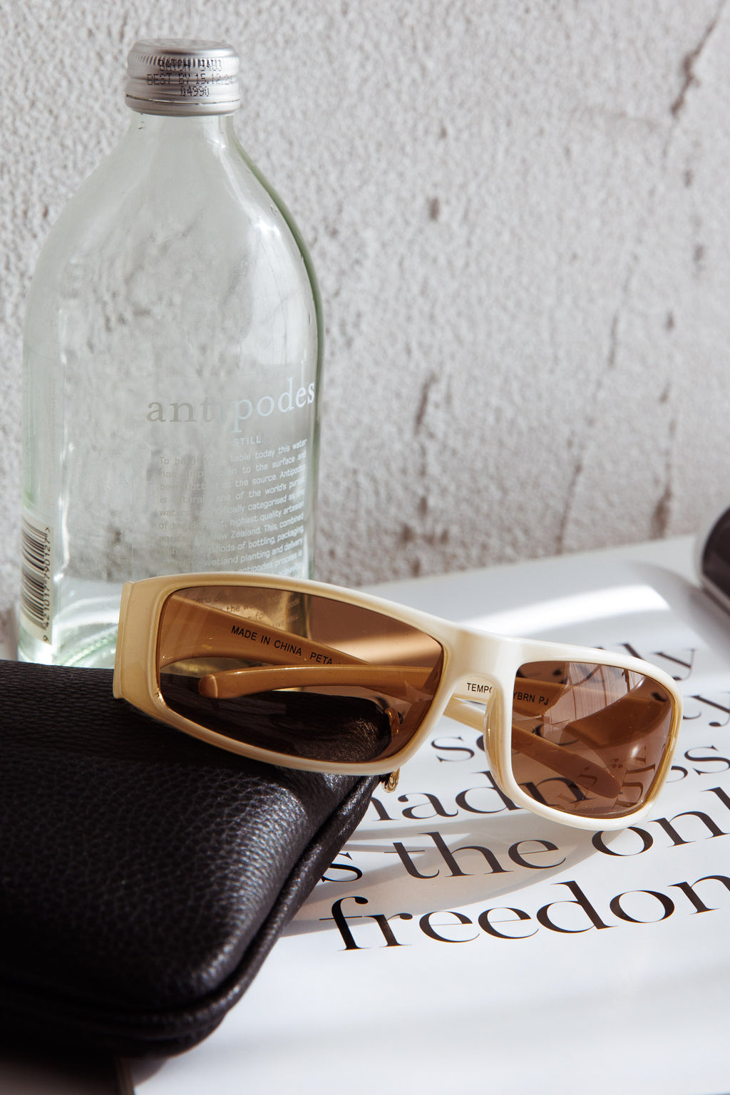 Peta And Jain Tempo Sunglasses Ivory by Selfie Leslie Australia