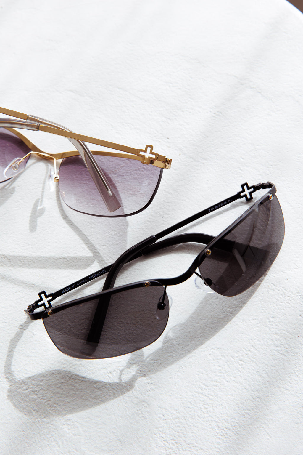 Peta And Jain Zya Sunglasses  Black by Selfie Leslie Australia
