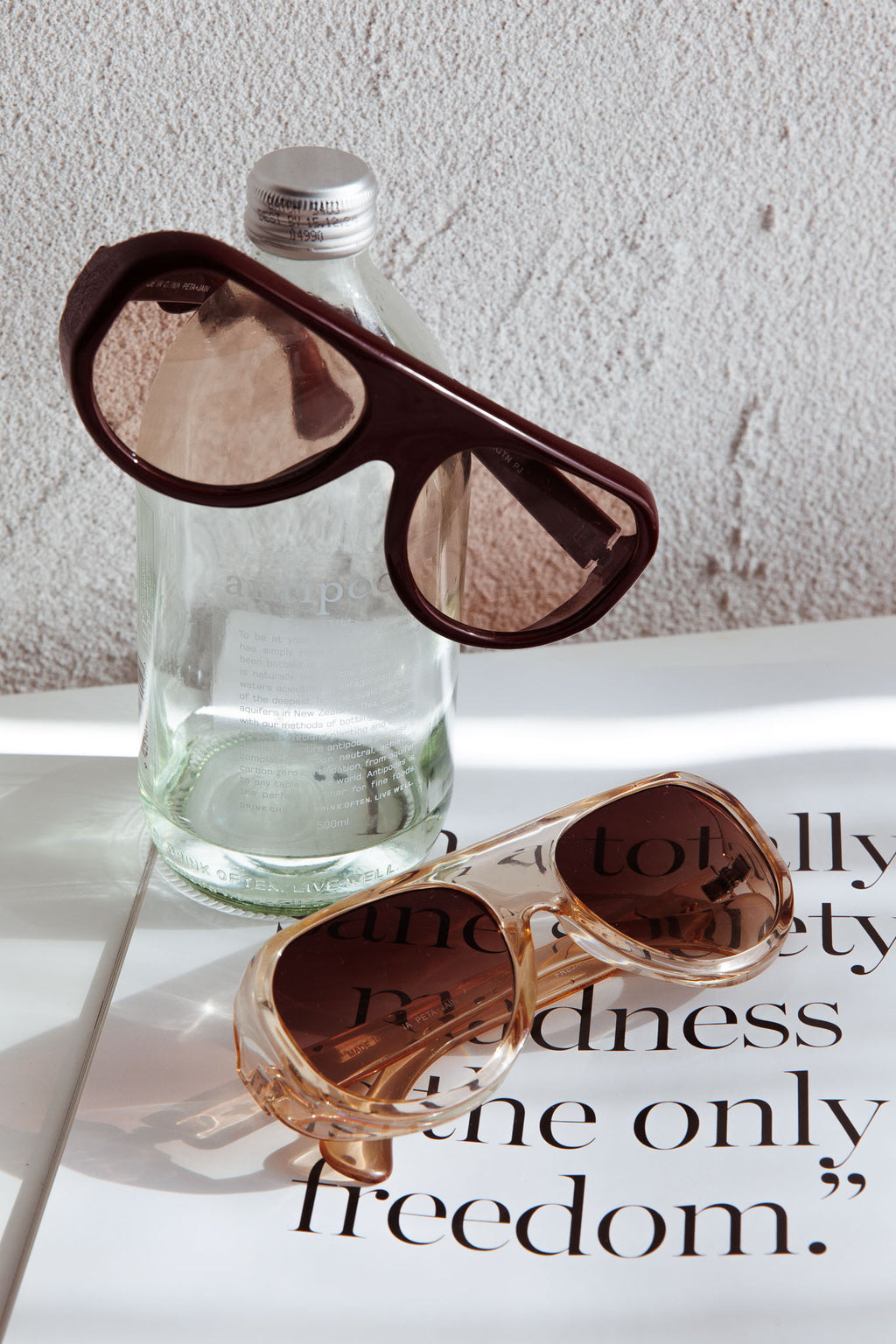 Peta And Jain Freja Sunglasses Tortoiseshell by Selfie Leslie Australia