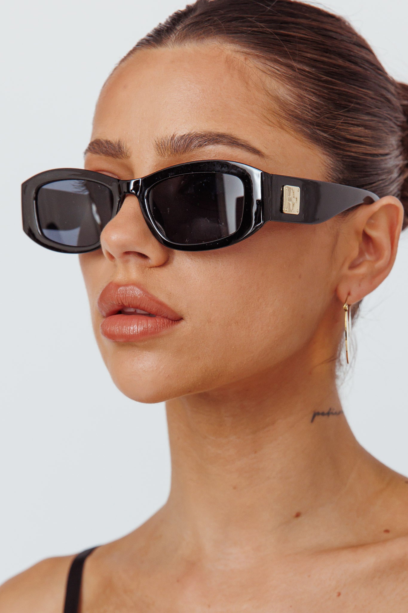 Peta And Jain Inez Sunglasses Black by Selfie Leslie Australia