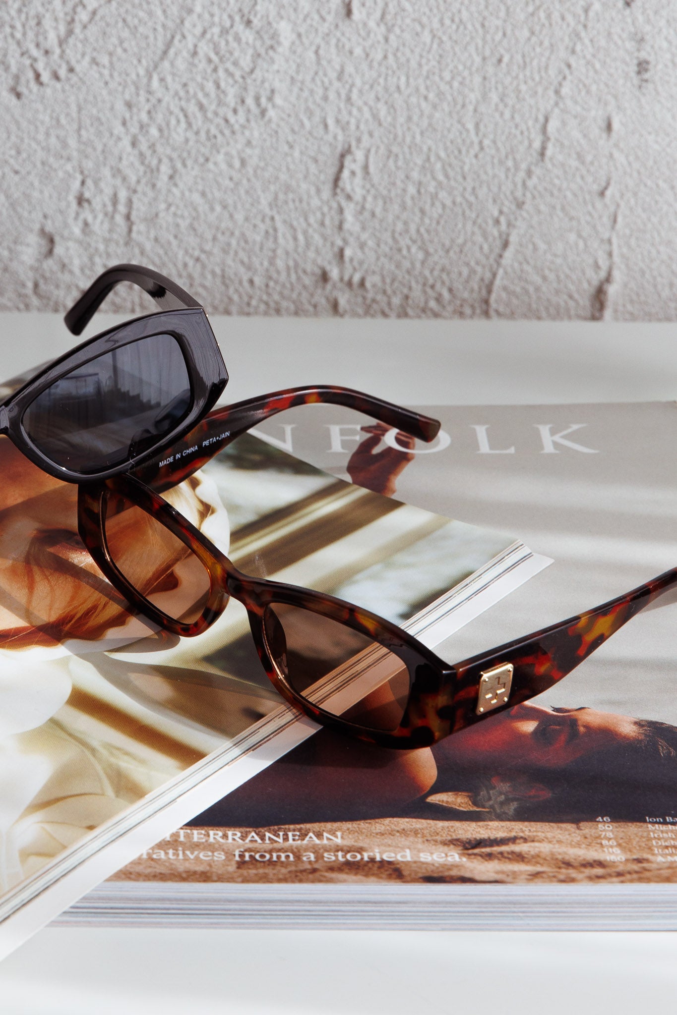 Peta And Jain Inez Sunglasses Tortoiseshell by Selfie Leslie Australia