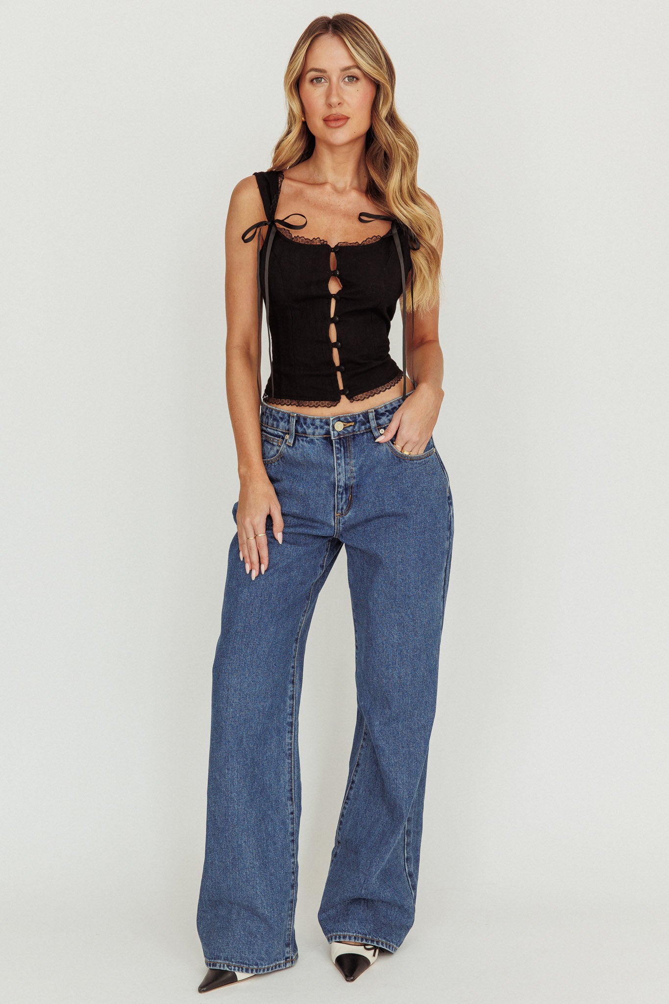 Abrand 95 Mid Baggy Bella by Selfie Leslie Australia