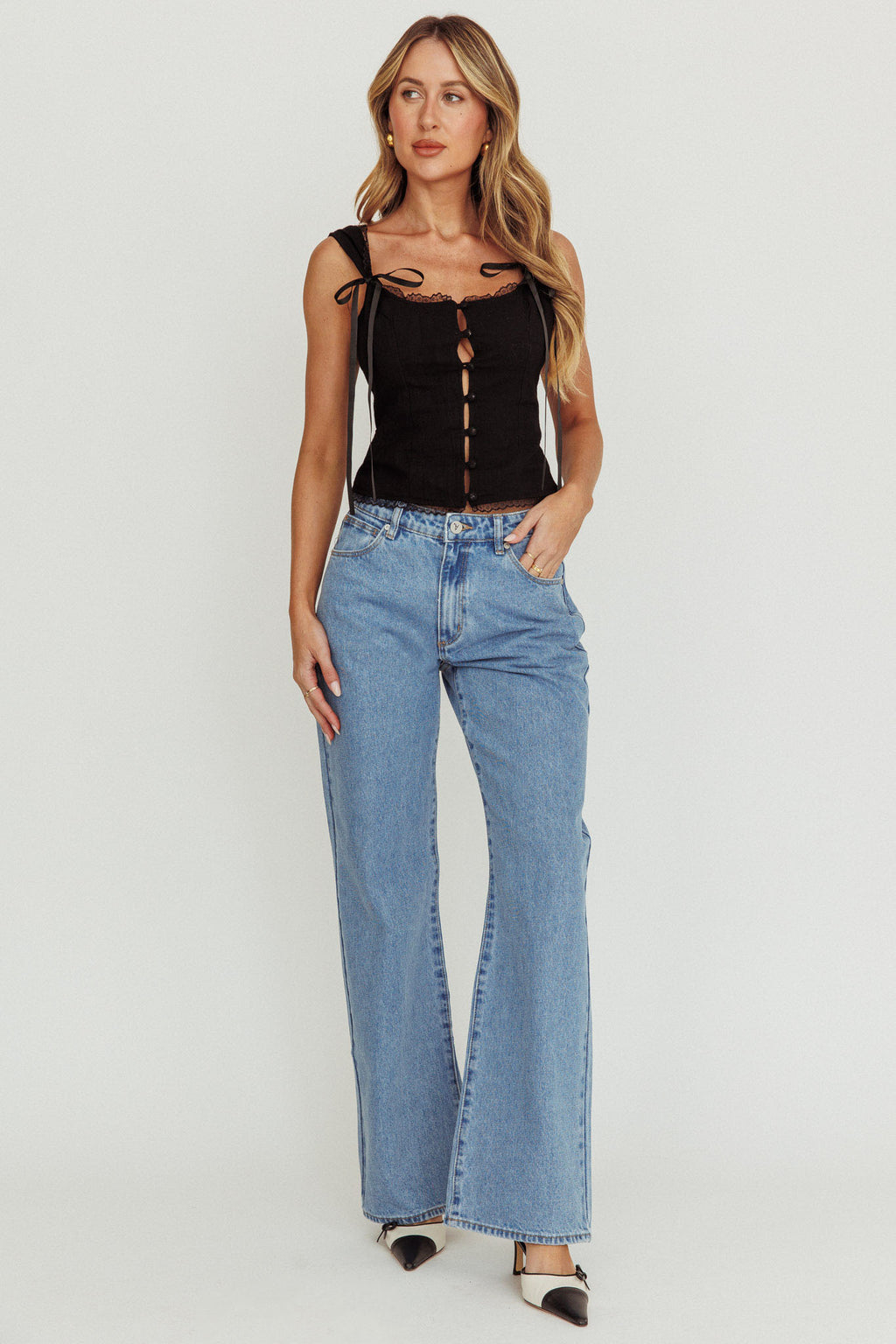 Abrand 95 Mid Baggy Gigi by Selfie Leslie Australia