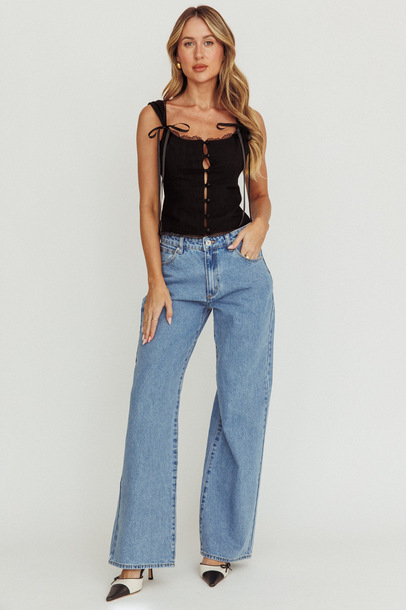 Abrand 95 Mid Baggy Gigi by Selfie Leslie Australia