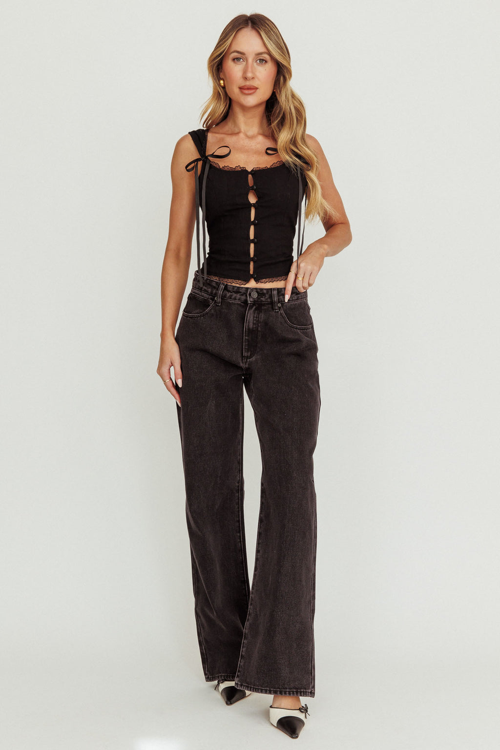 Abrand 95 Mid Baggy Heidi by Selfie Leslie Australia