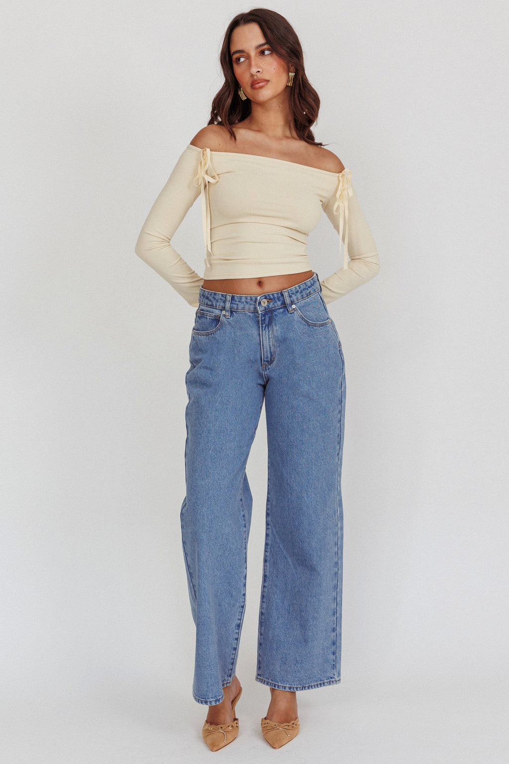 Abrand 95 Mid Baggy Petite Gigi by Selfie Leslie Australia