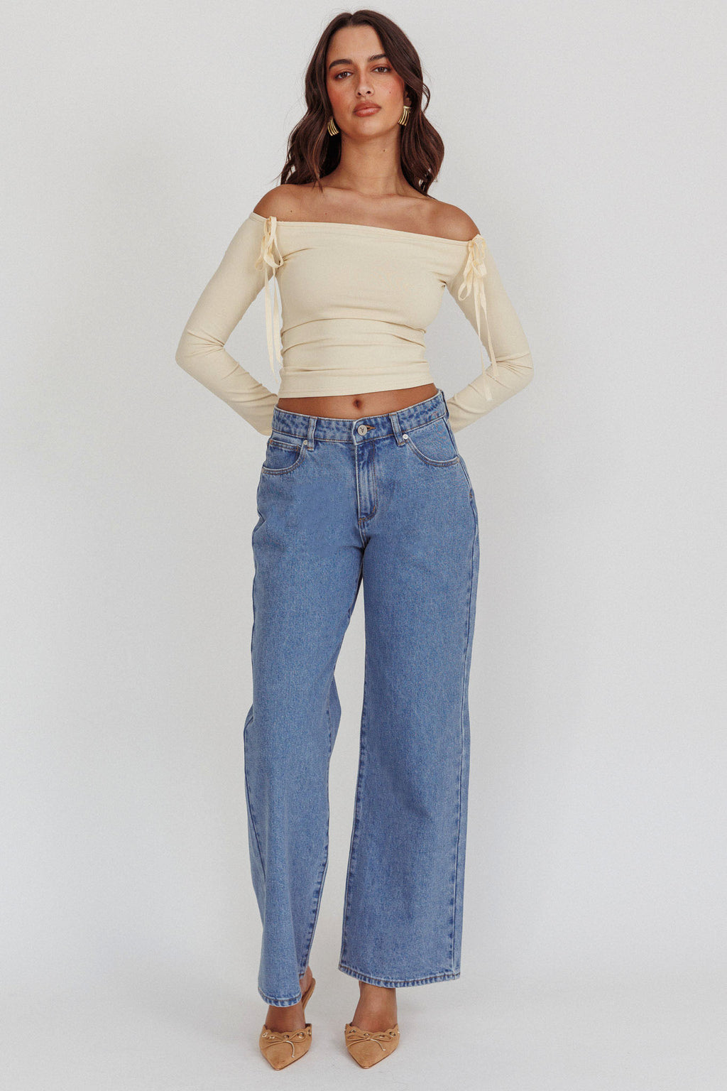 Abrand 95 Mid Baggy Petite Gigi by Selfie Leslie Australia