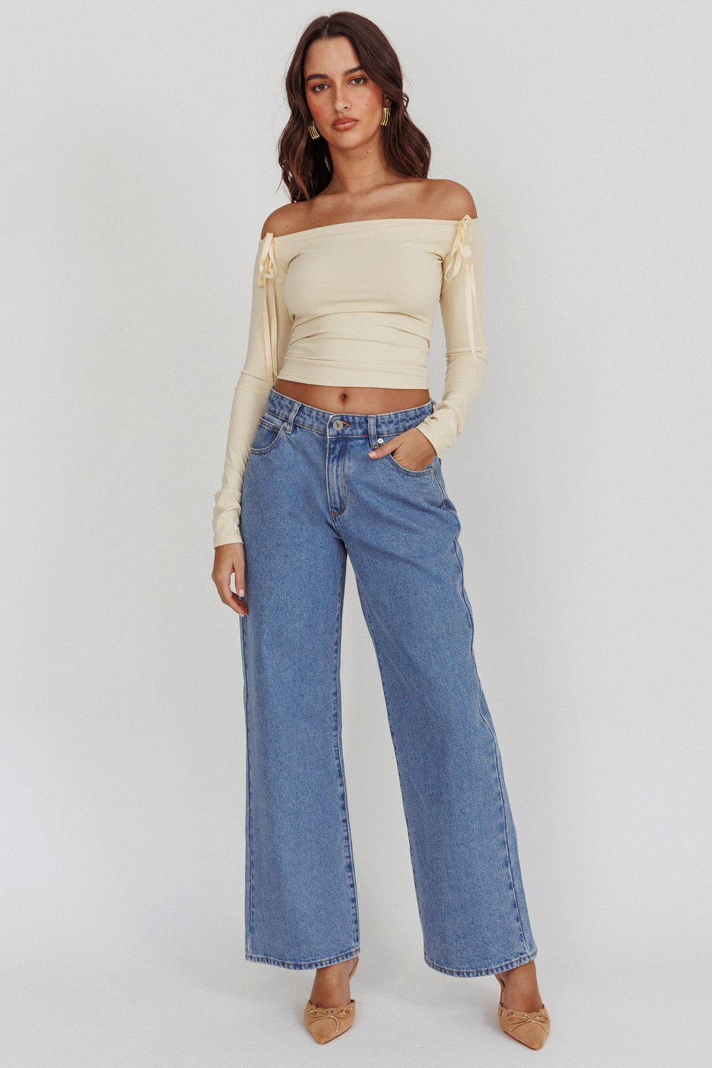 Abrand 95 Mid Baggy Petite Gigi by Selfie Leslie Australia