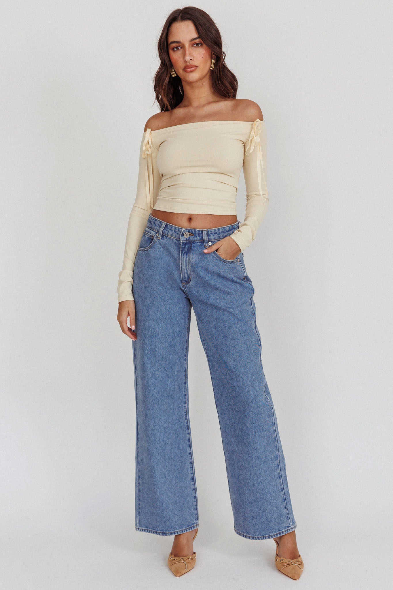 Abrand 95 Mid Baggy Petite Gigi by Selfie Leslie Australia