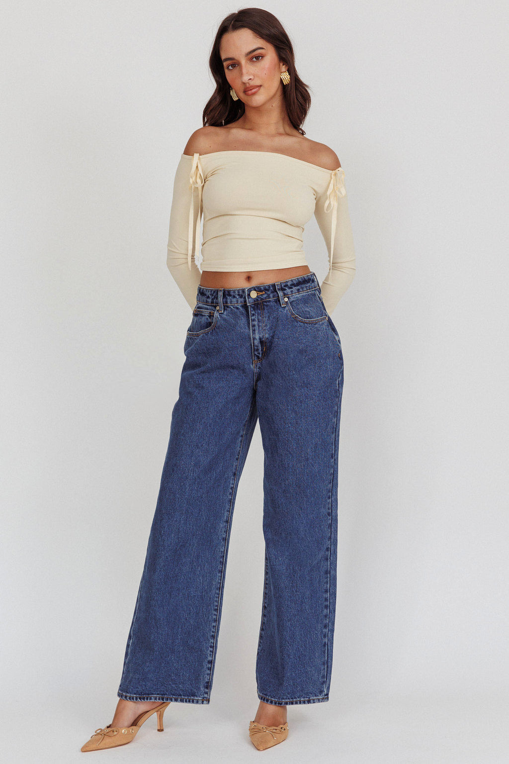 Abrand 95 Mid Baggy Petite Bella by Selfie Leslie Australia