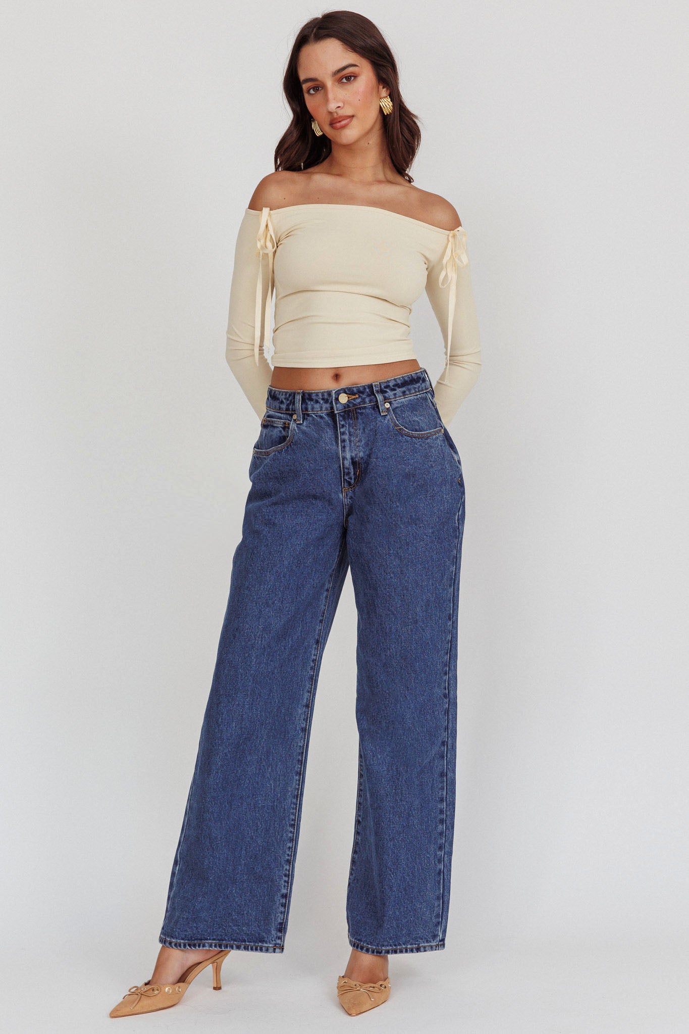 Abrand 95 Mid Baggy Petite Bella by Selfie Leslie Australia