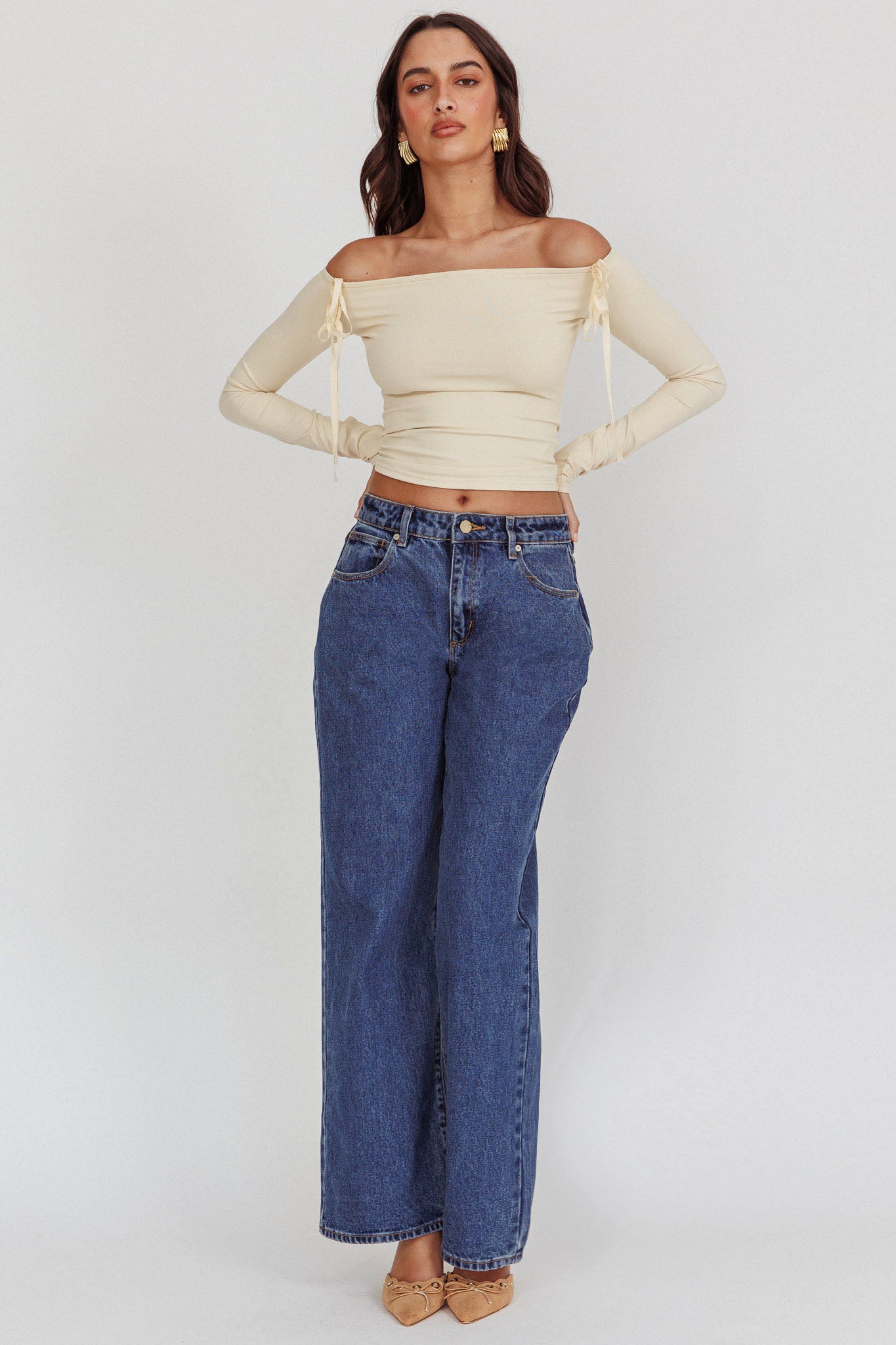 Abrand 95 Mid Baggy Petite Bella by Selfie Leslie Australia
