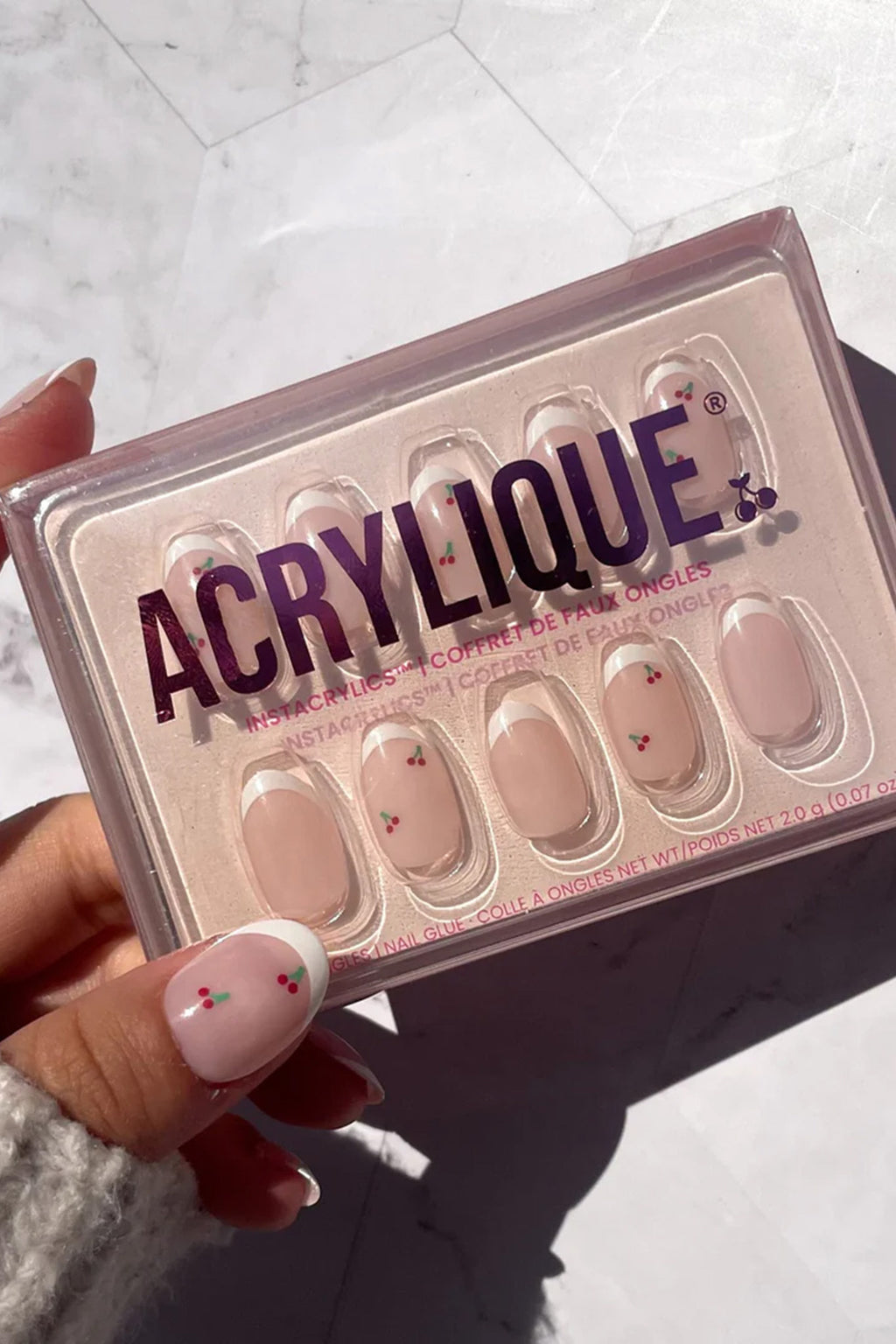ACRYLIQUE Instacrylics Cherry Sour by Selfie Leslie Australia