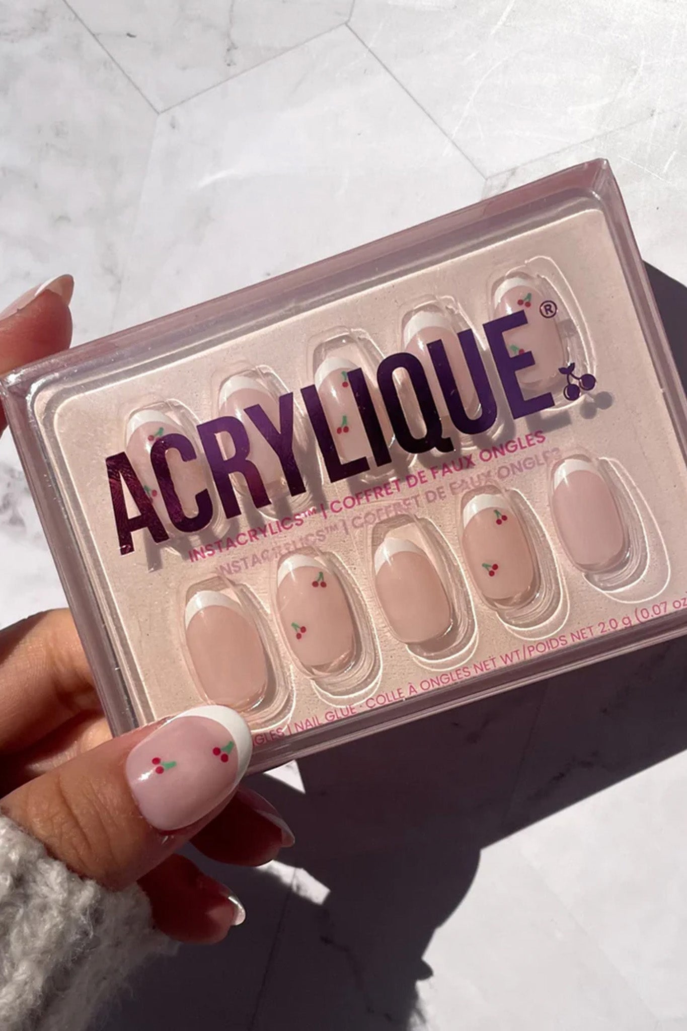 ACRYLIQUE Instacrylics Cherry Sour by Selfie Leslie Australia