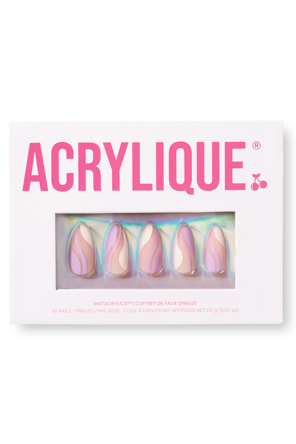 ACRYLIQUE Instacrylics Crème de Violette by Selfie Leslie Australia