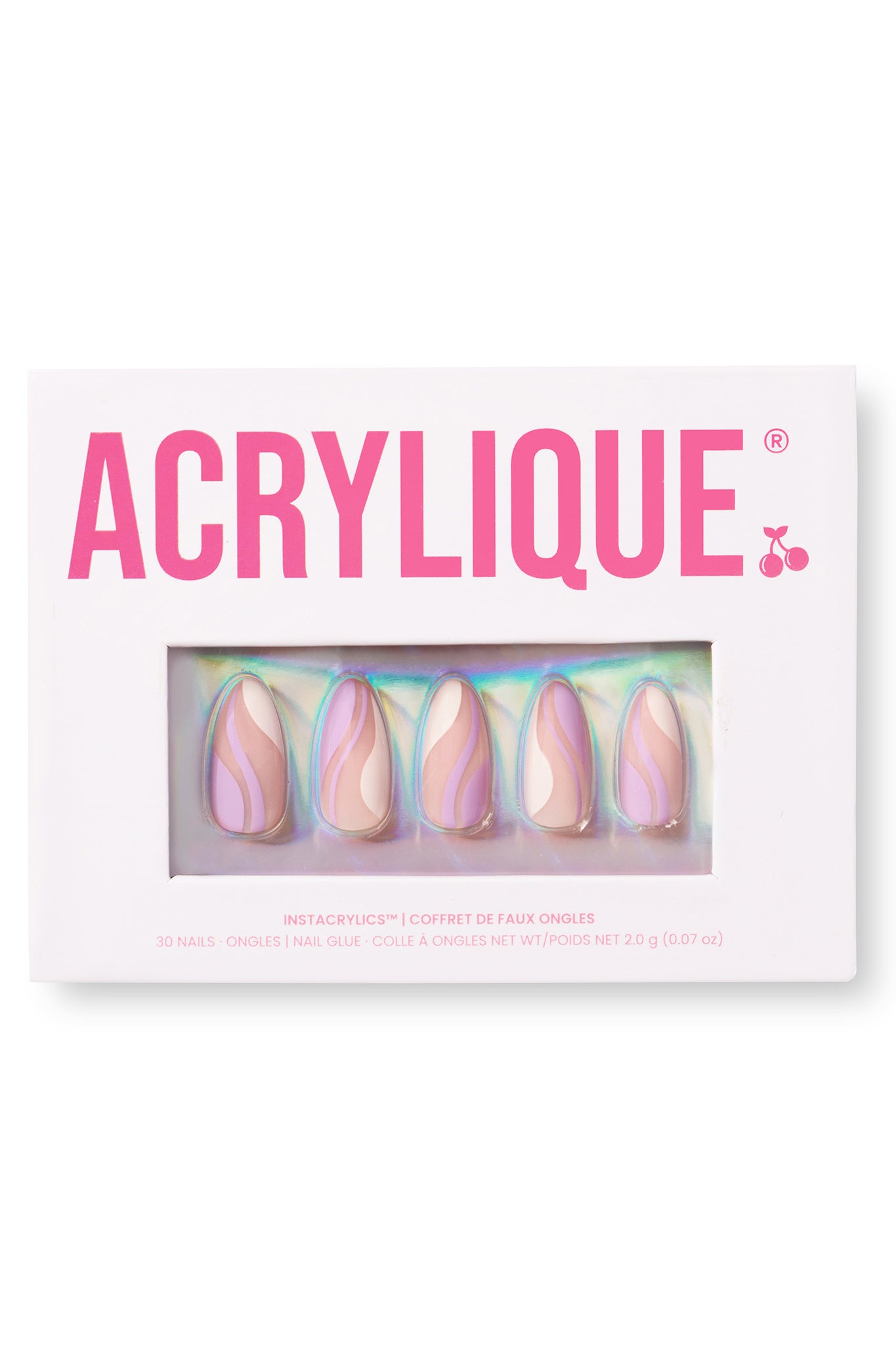 ACRYLIQUE Instacrylics Crème de Violette by Selfie Leslie Australia