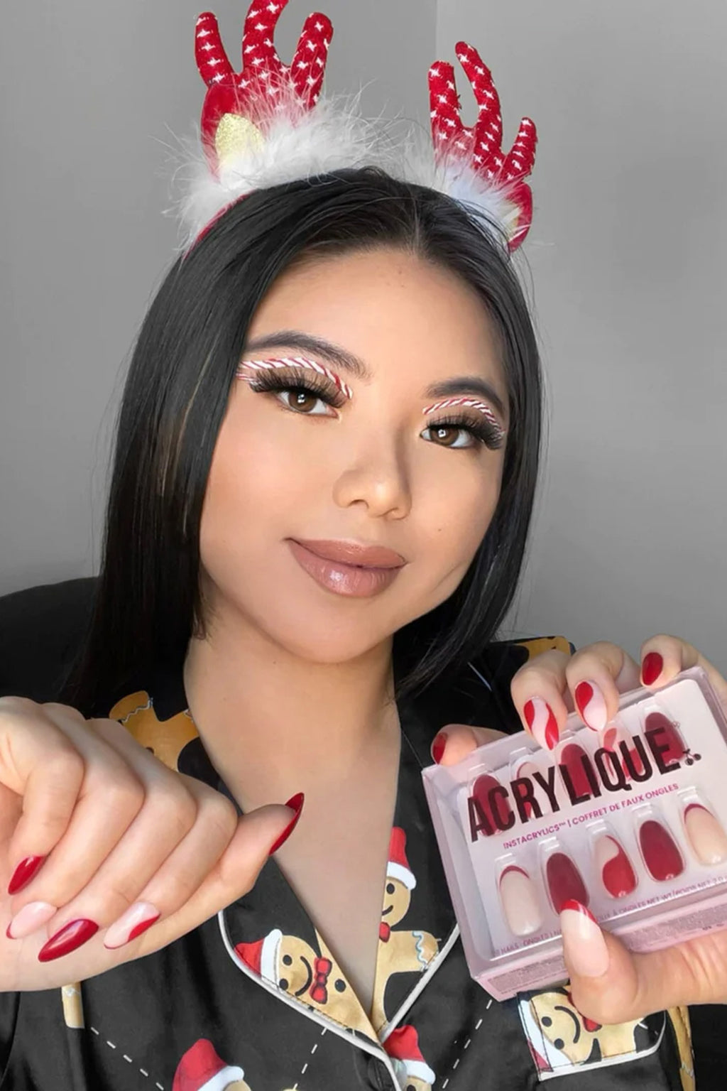 ACRYLIQUE Instacrylics Candy Cane by Selfie Leslie Australia