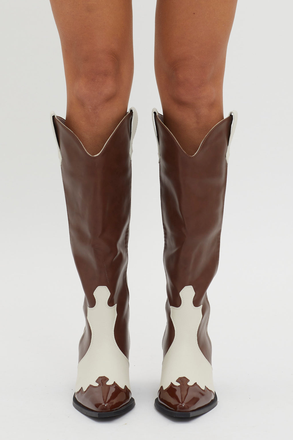 BiLLiNi Etta Boot Chocolate/Ivory by Selfie Leslie Australia