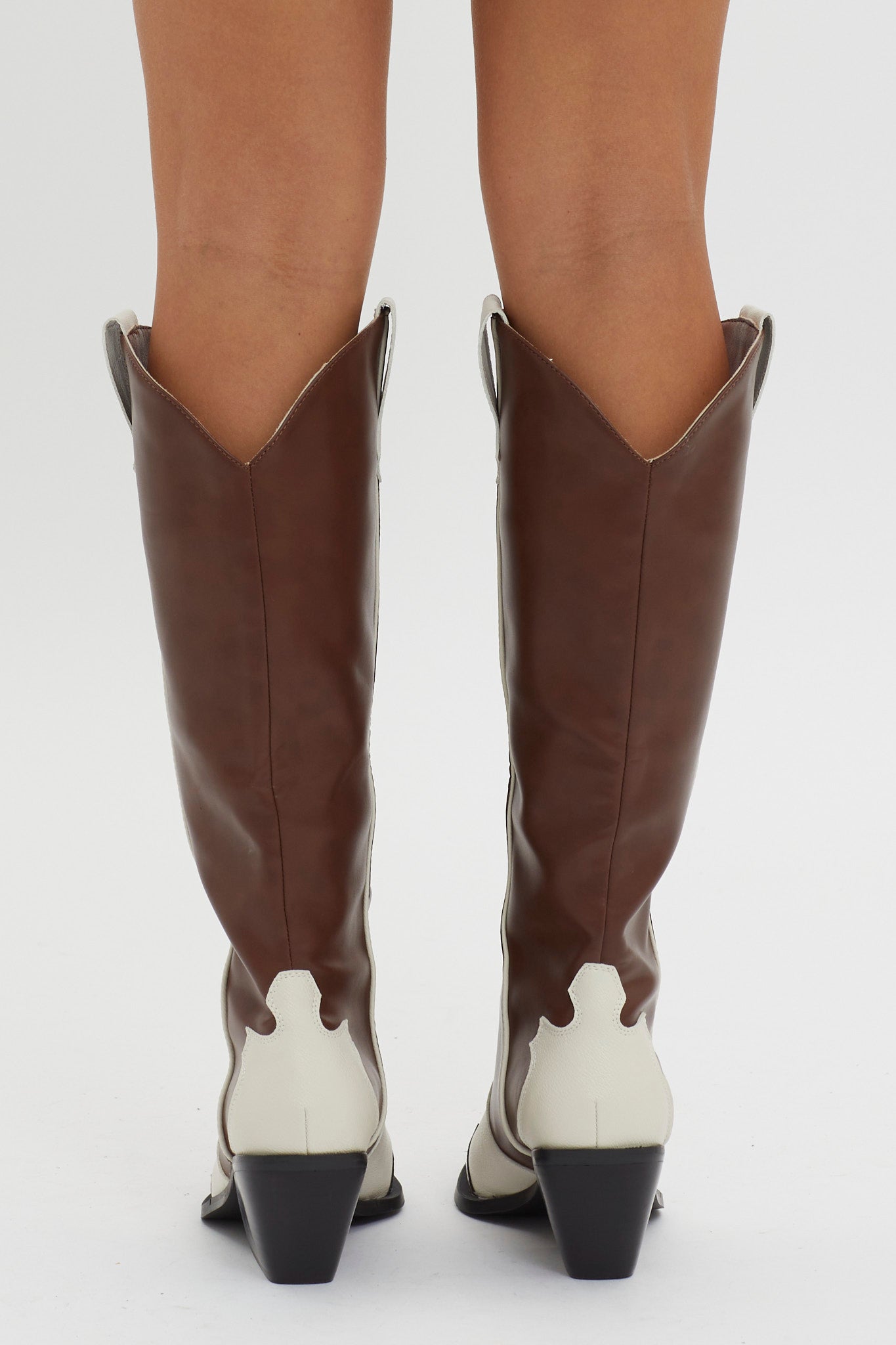 BiLLiNi Etta Boot Chocolate/Ivory by Selfie Leslie Australia