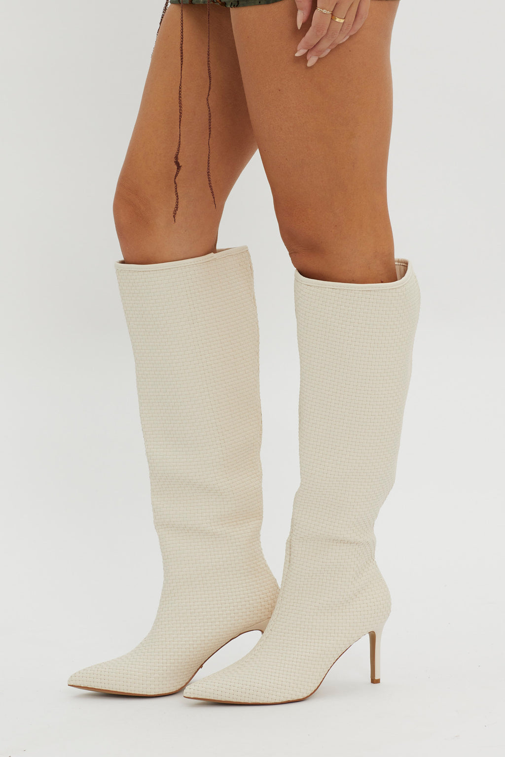 BiLLiNi Jacqueline Boot Alabaster by Selfie Leslie Australia