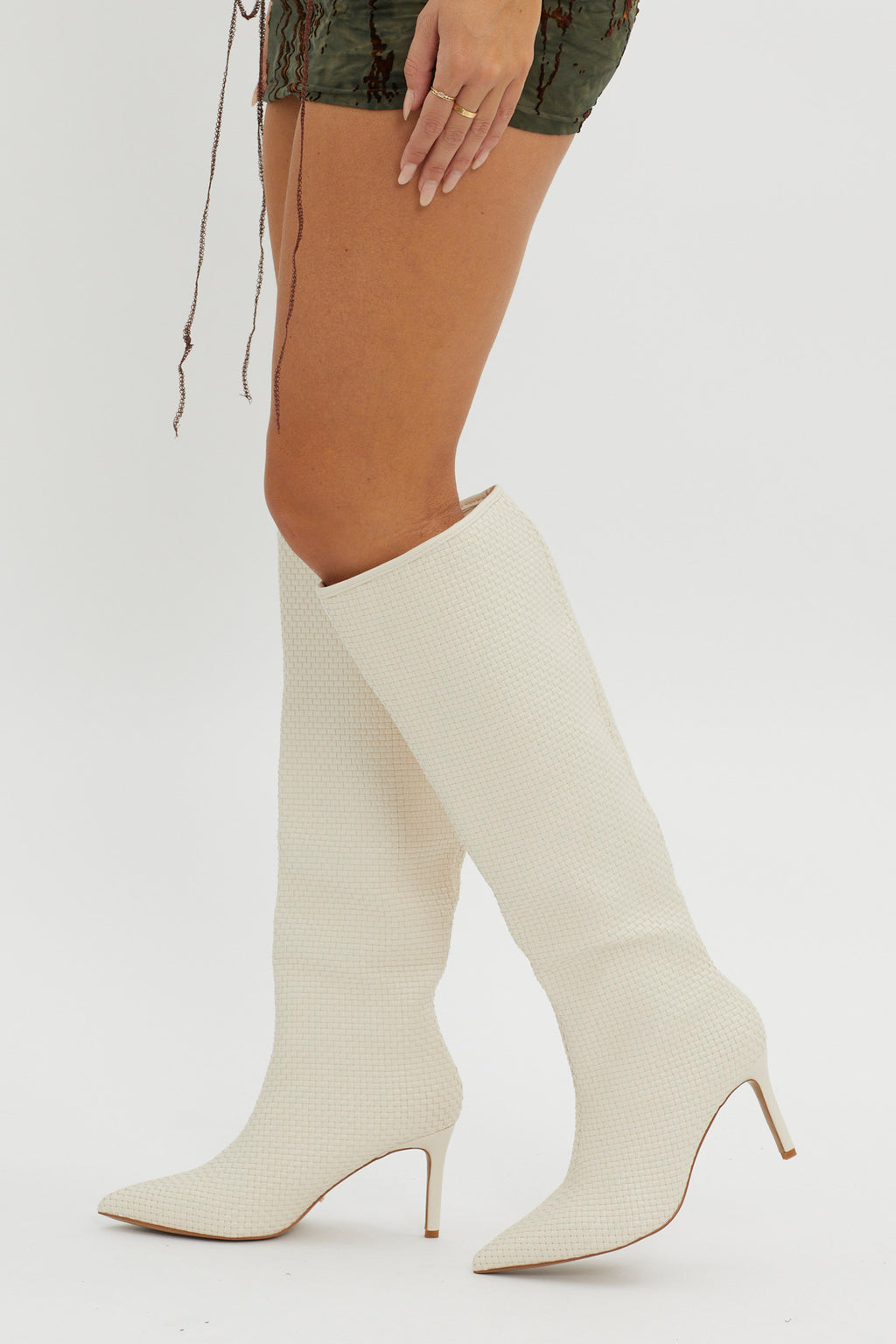 BiLLiNi Jacqueline Boot Alabaster by Selfie Leslie Australia
