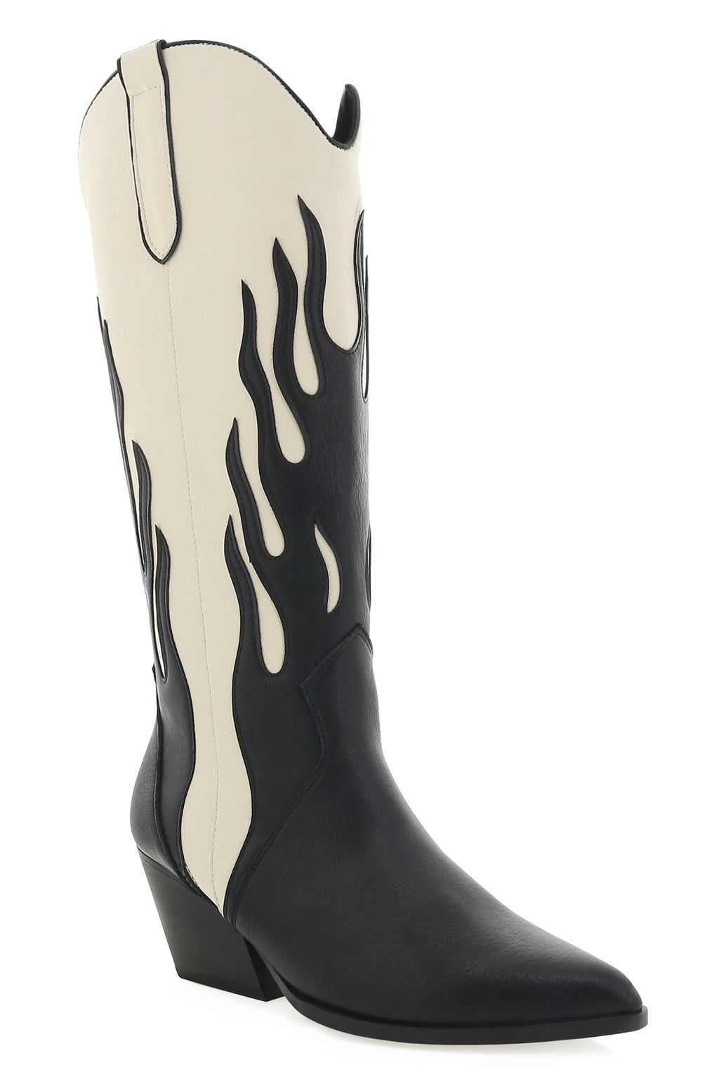BiLLiNi Zarina Western Boots Black/Ivory by Selfie Leslie Australia