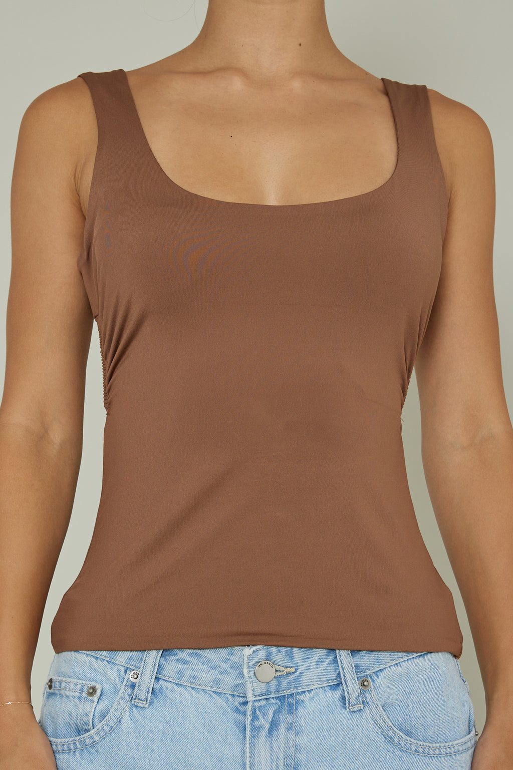 Tate Backless Top Chocolate by Selfie Leslie Australia