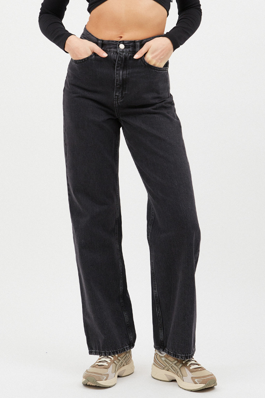 DR DENIM Echo Jeans Black by Selfie Leslie Australia
