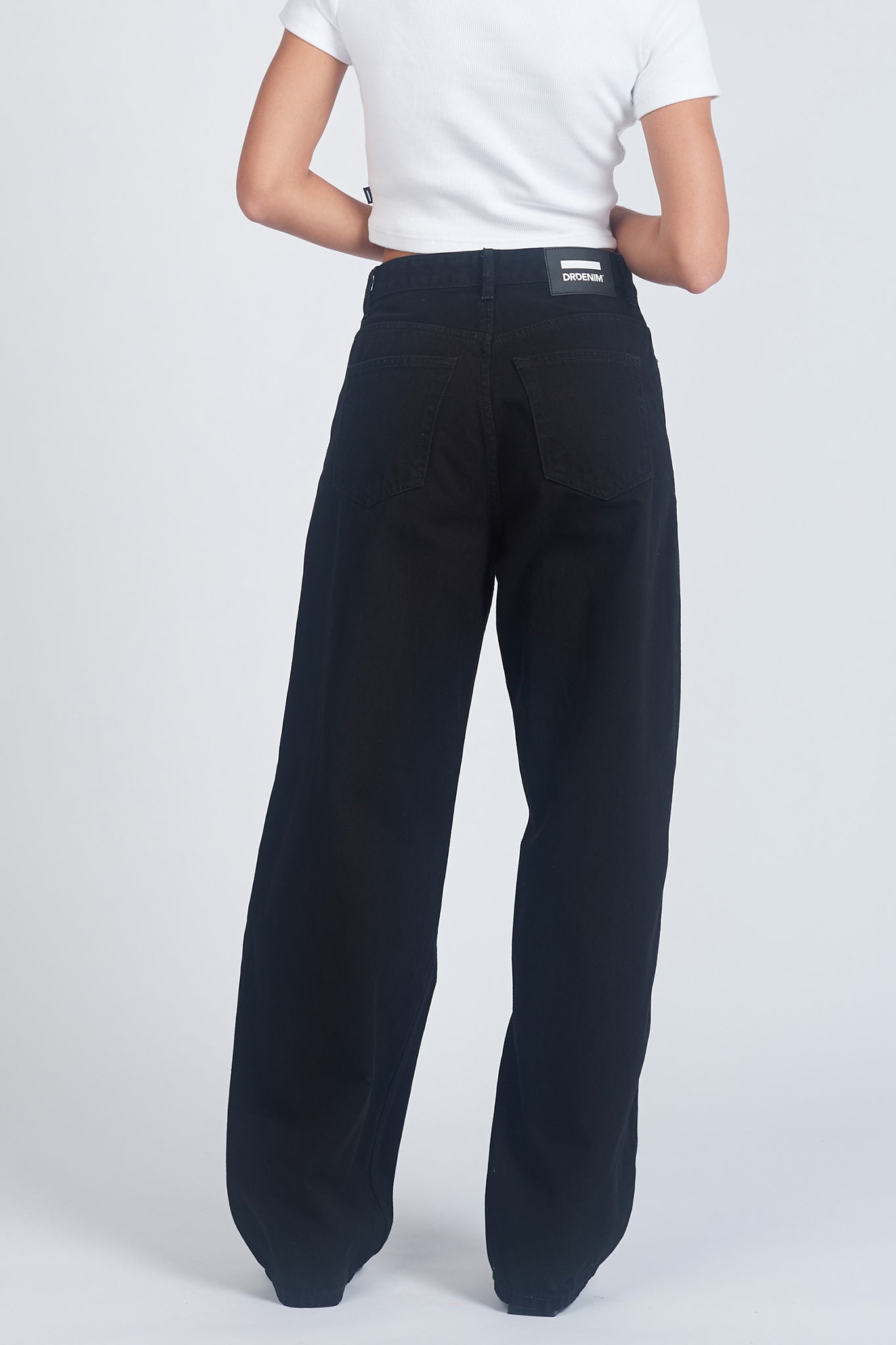 DR DENIM Donna Baggy Jeans Black by Selfie Leslie Australia