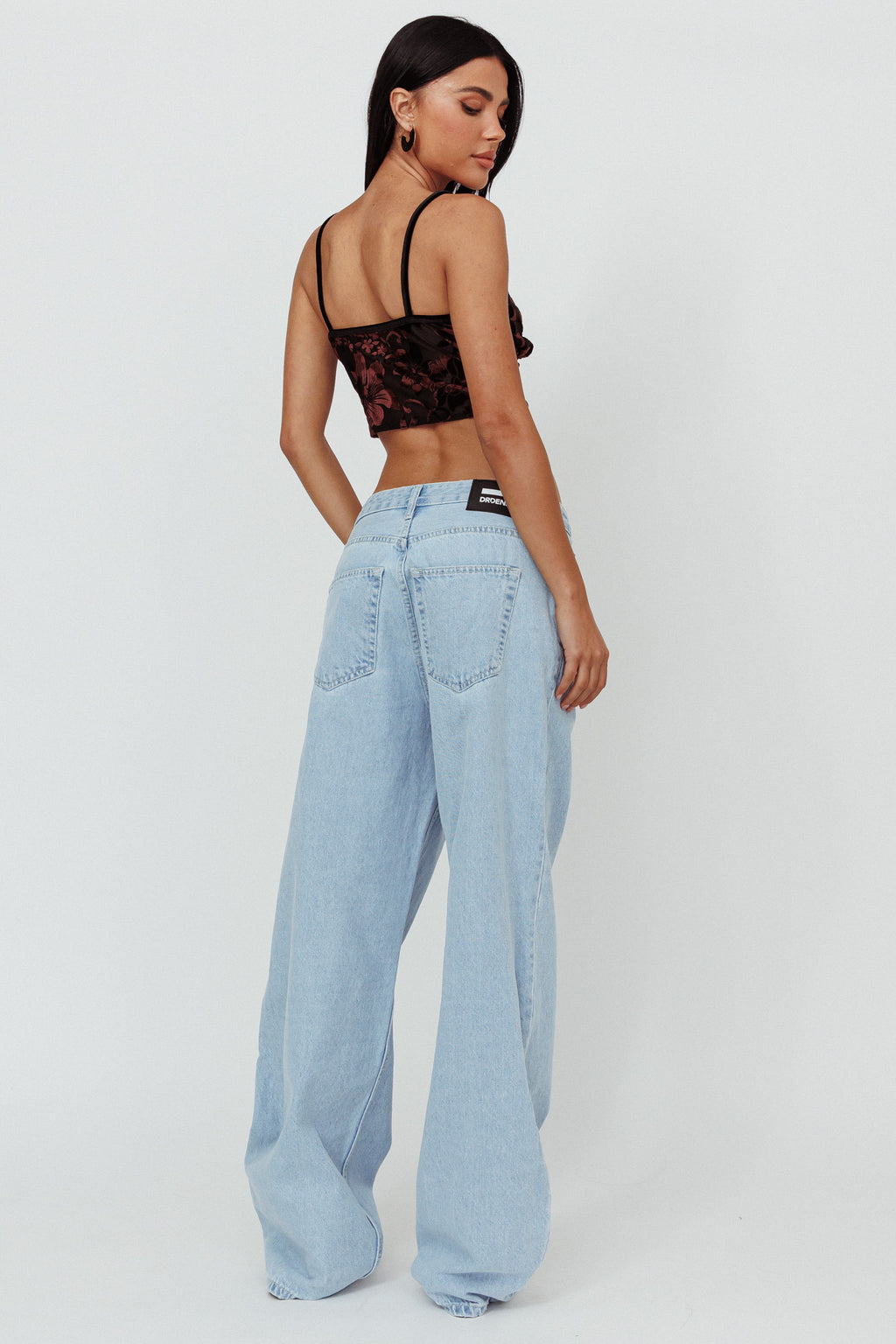 Dr Denim Donna Baggy Jeans Pebble Superlight Retro by Selfie Leslie Australia