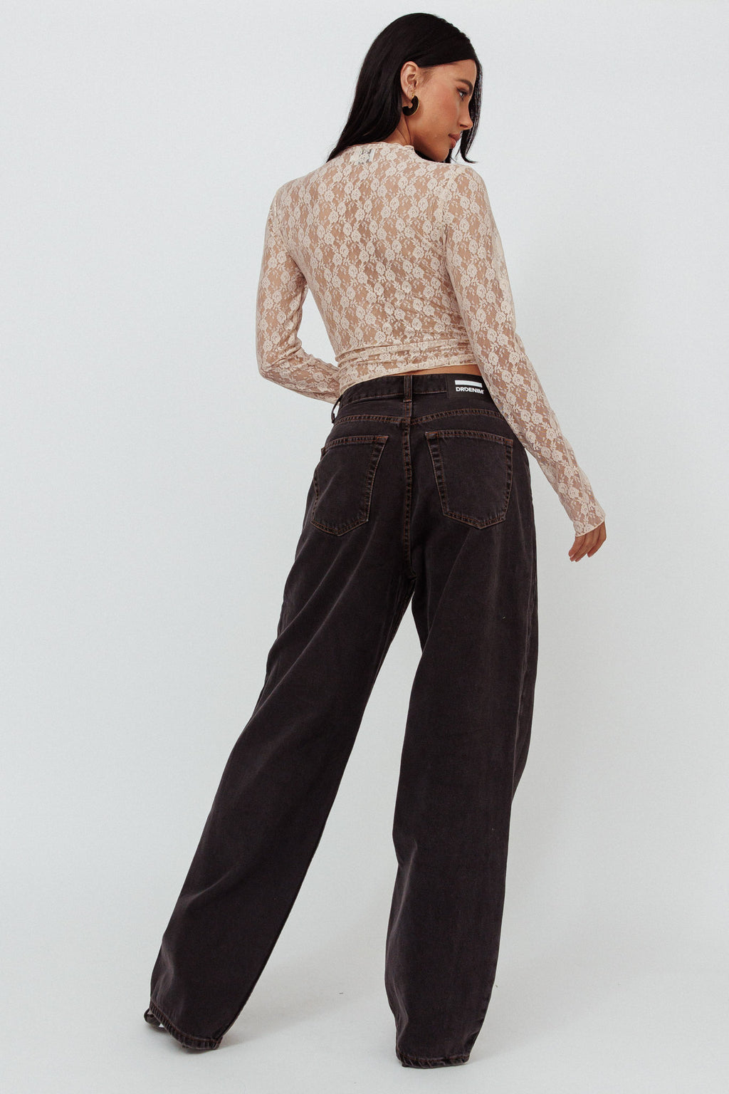 Dr Denim Donna Baggy Jeans Dust Washed Black by Selfie Leslie Australia