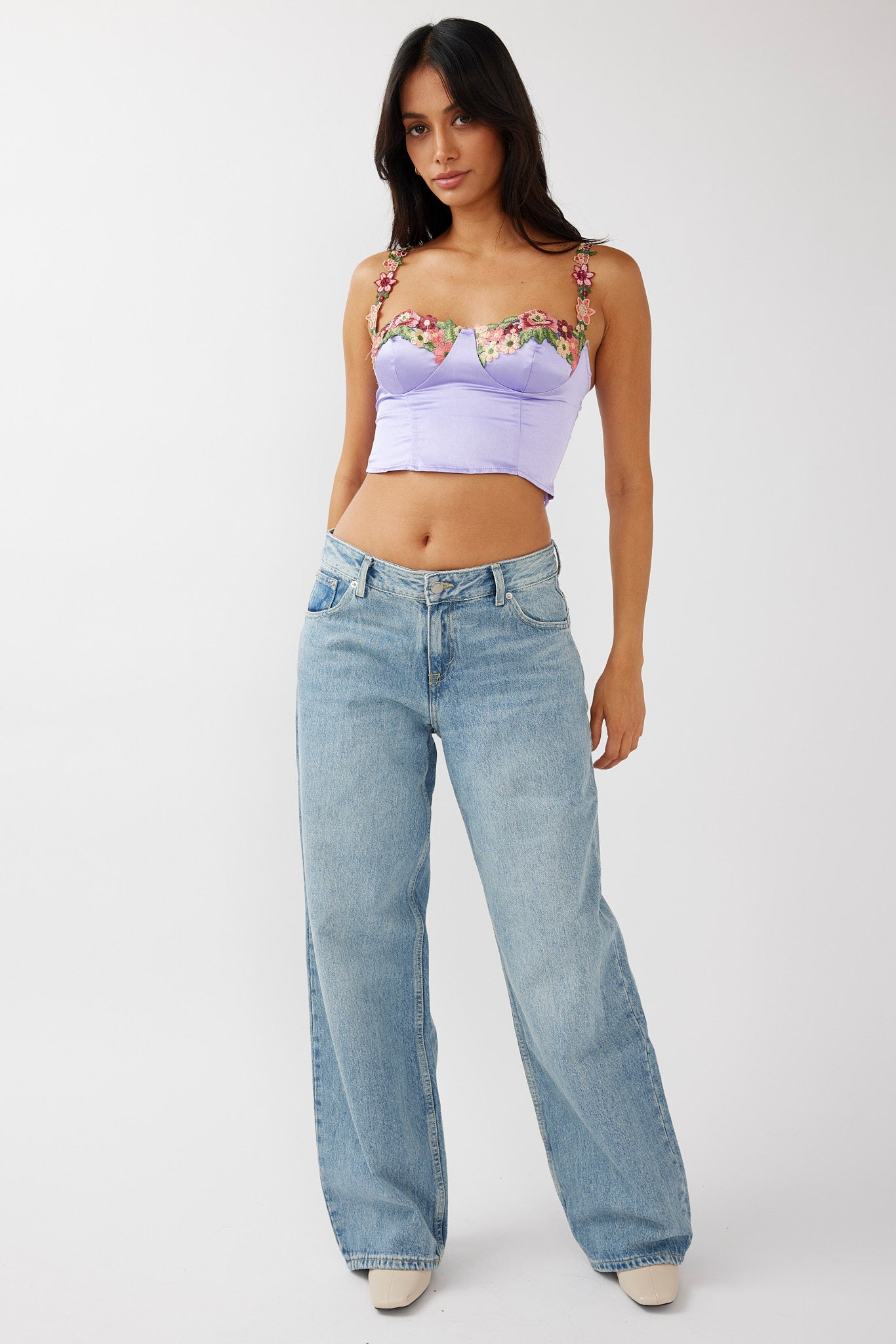 Dr Denim Hill Low Jeans Drift Light Blue by Selfie Leslie Australia