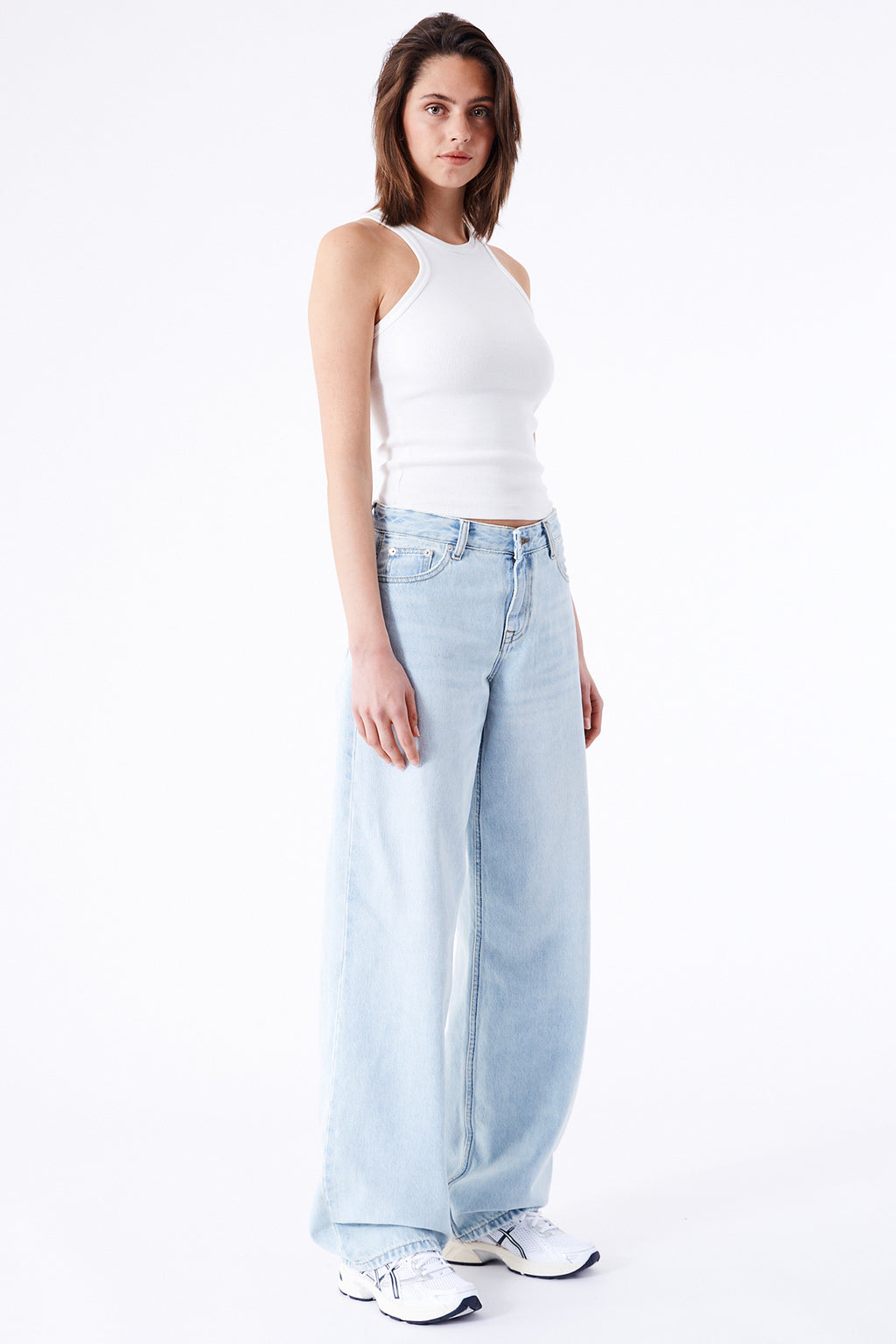 DR DENIM Hill Low Jeans Pale by Selfie Leslie Australia