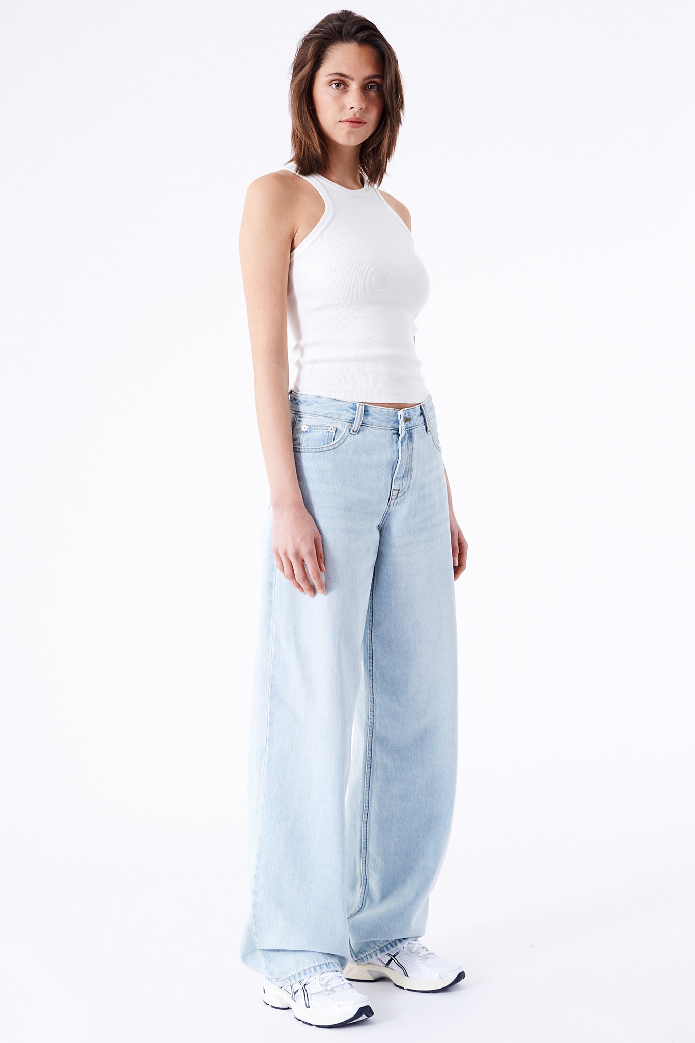 DR DENIM Hill Low Jeans Pale by Selfie Leslie Australia