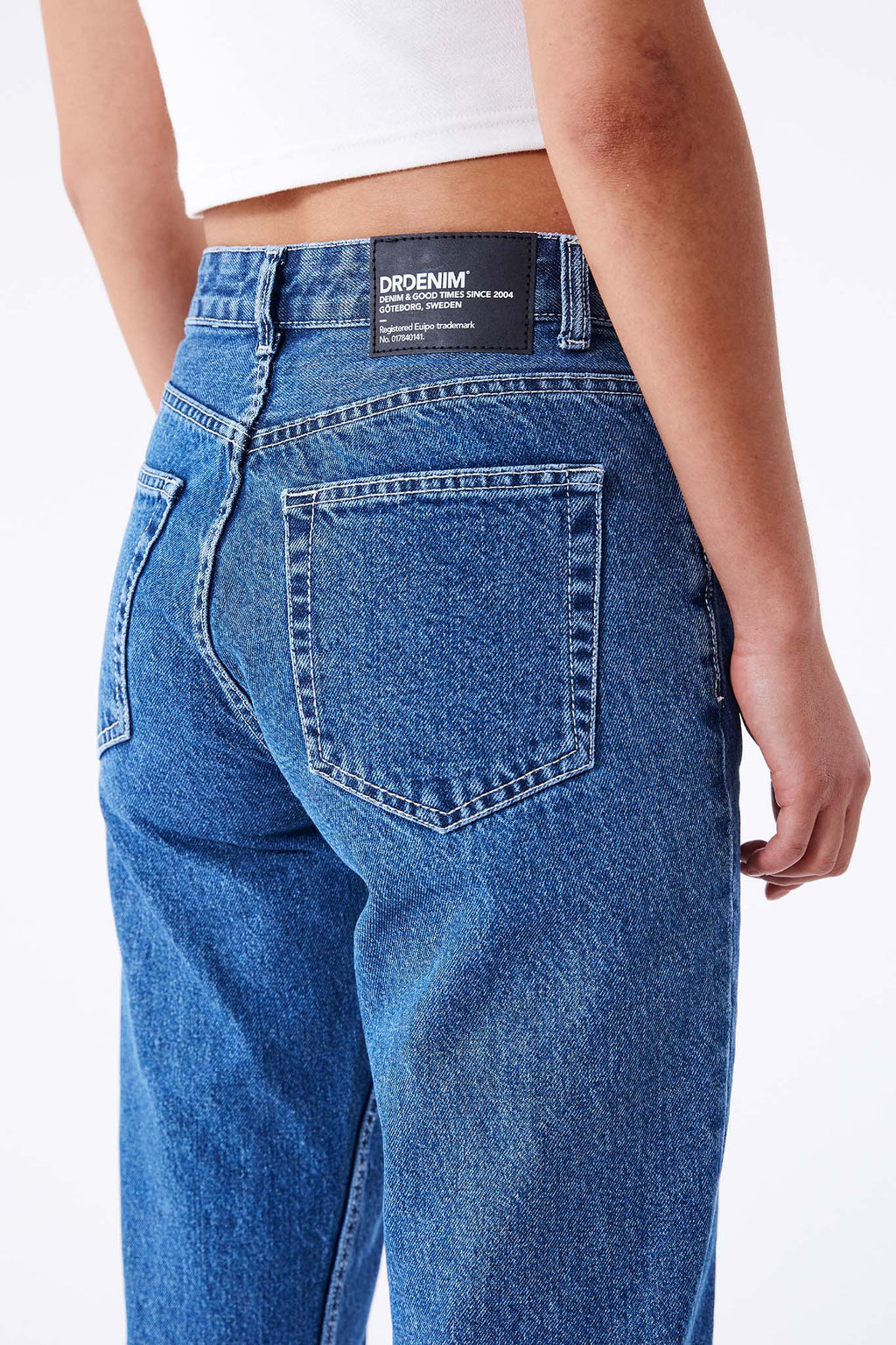 DR DENIM Arch Jeans Pebble Mid Stone by Selfie Leslie Australia