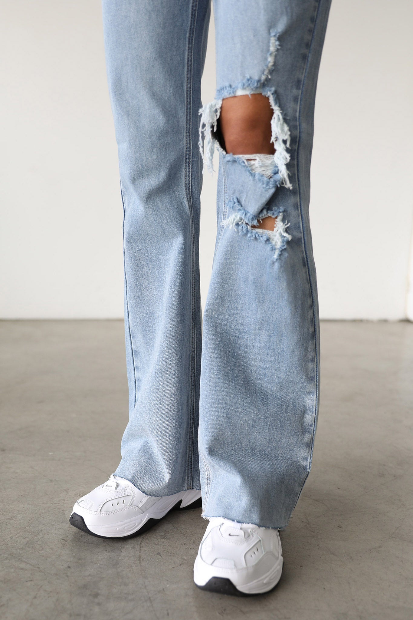 DOGMA High Rise Flare Denim Jeans Medium Wash by Selfie Leslie Australia