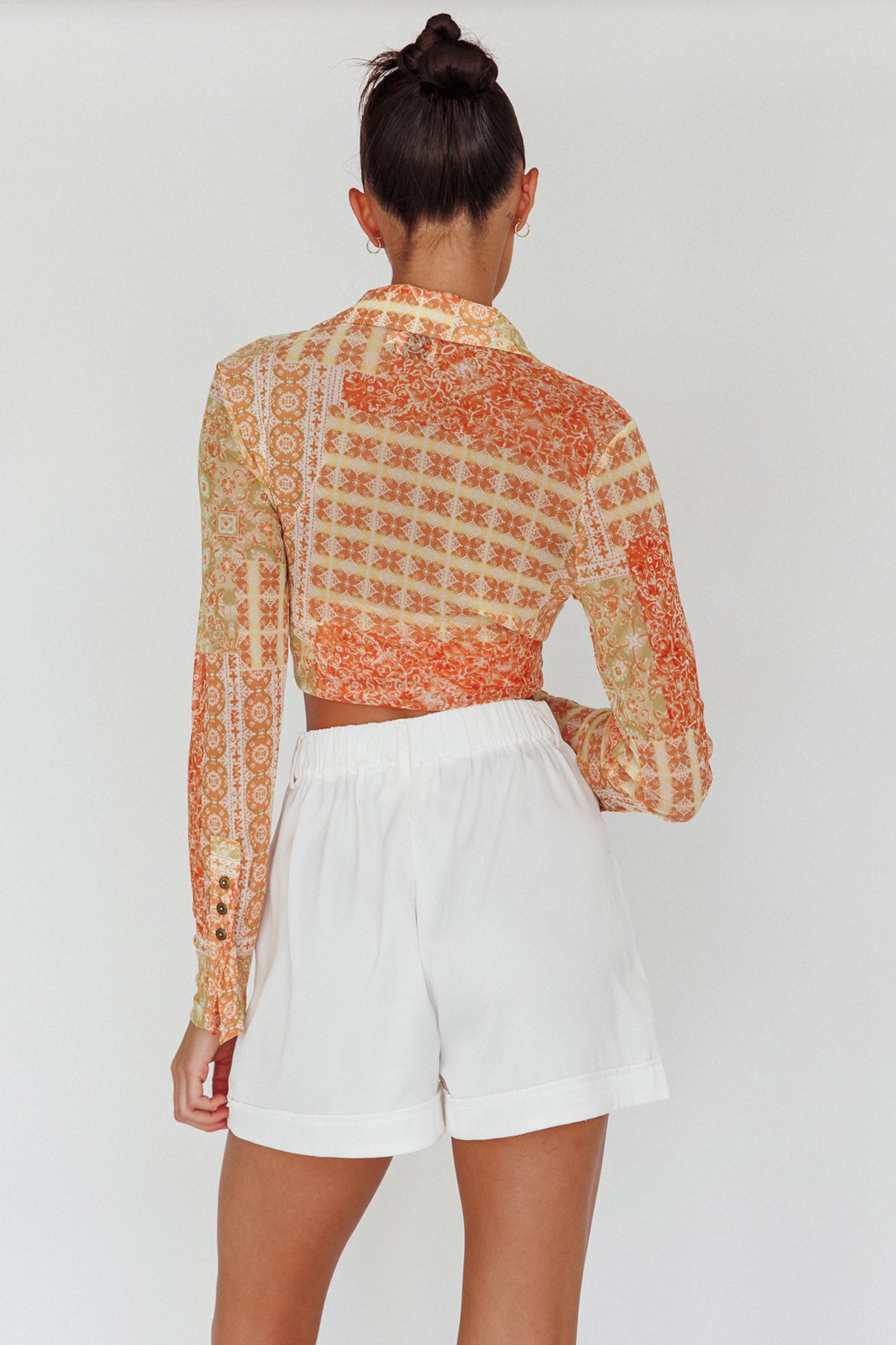 Maxeen Side Pocket Shorts White by Selfie Leslie Australia