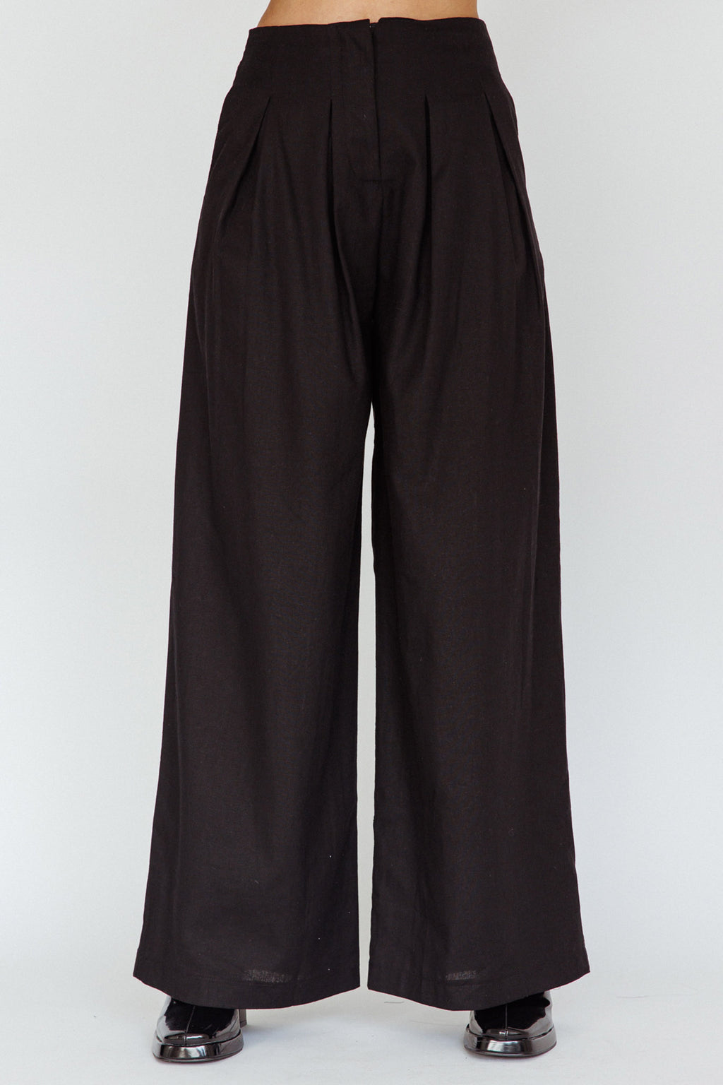 Sloan Side Pocket Trouser Pants Black by Selfie Leslie Australia