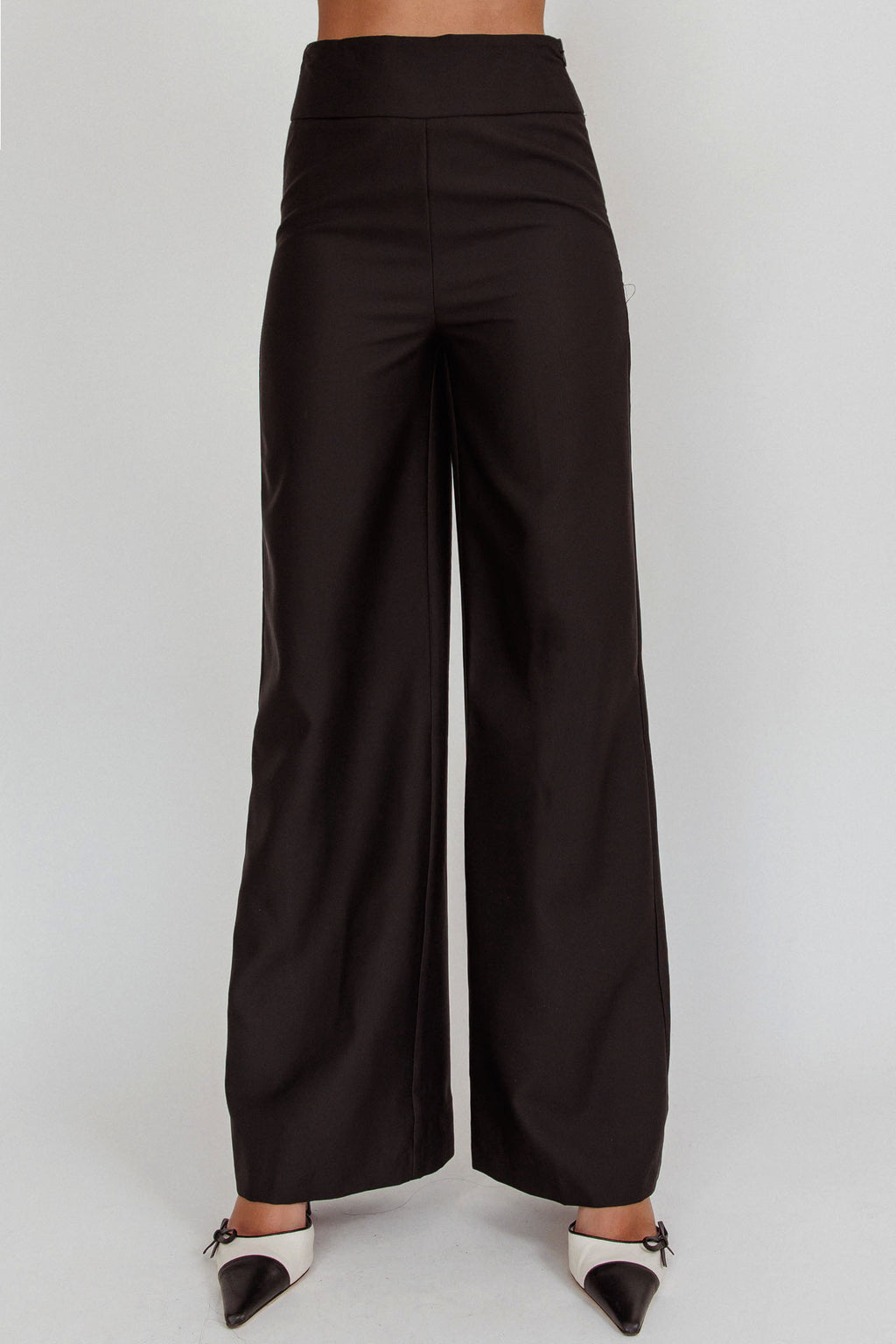 Nights Dream Wide Leg Pants Black by Selfie Leslie Australia