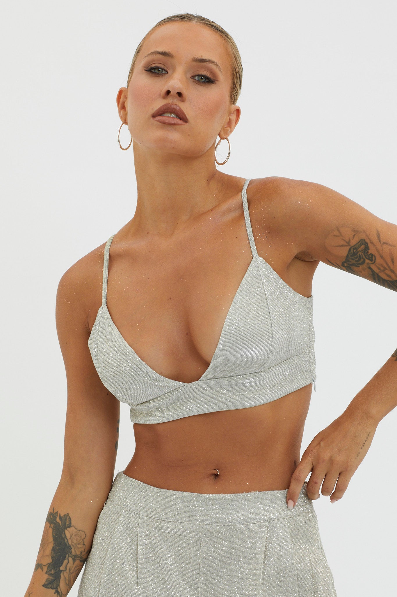 Joyeux Bralette Top Champagne by Selfie Leslie Australia