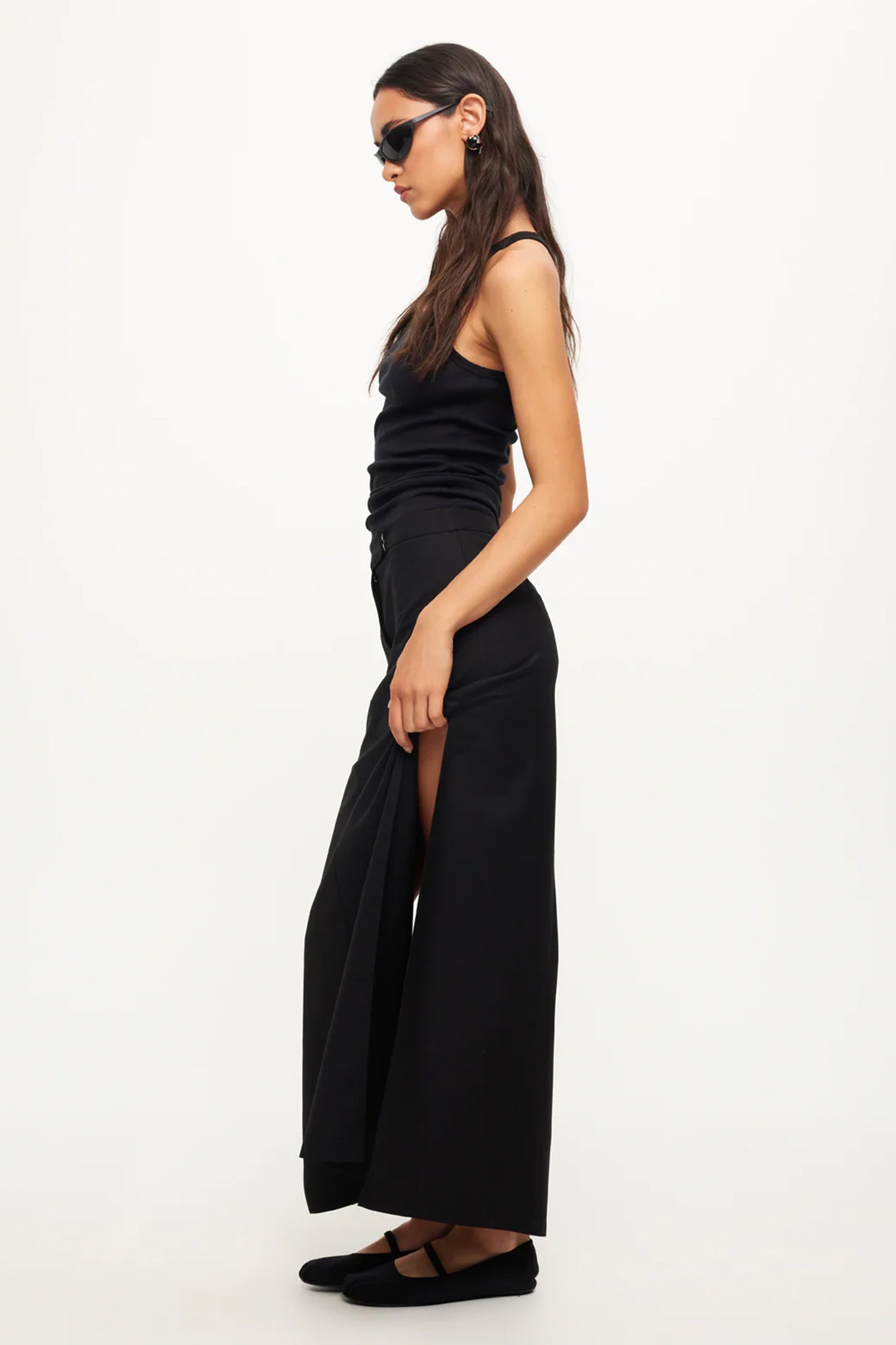 LIONESS Mariah Maxi Skirt Onyx by Selfie Leslie Australia