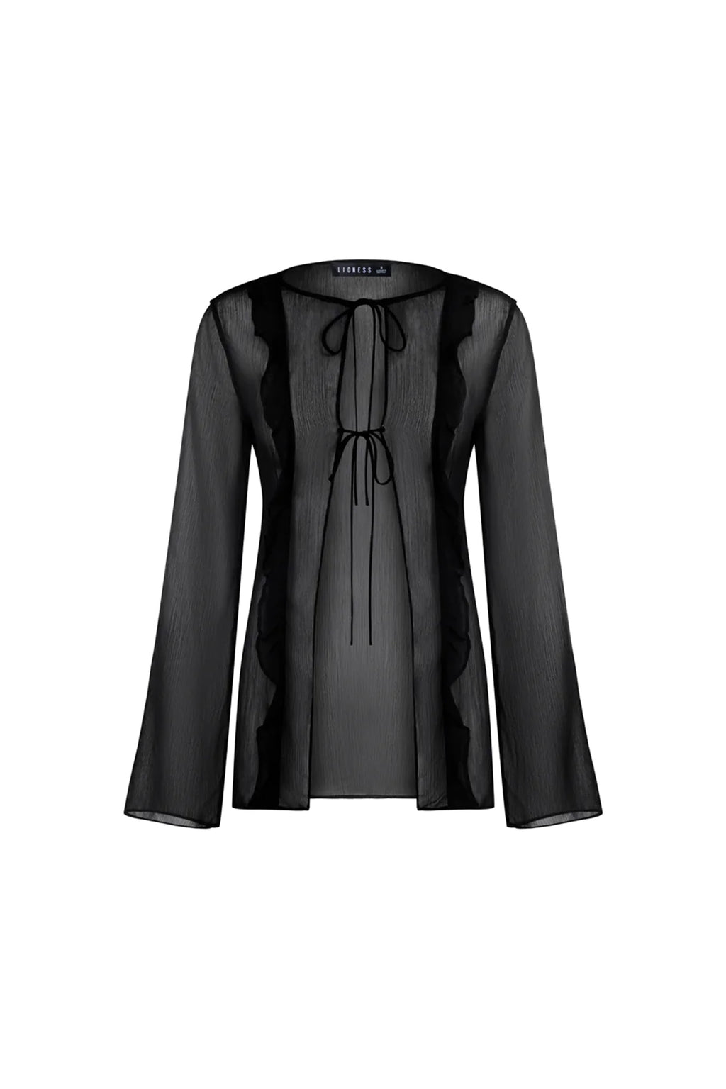LIONESS Barely There Tie Top Onyx by Selfie Leslie Australia