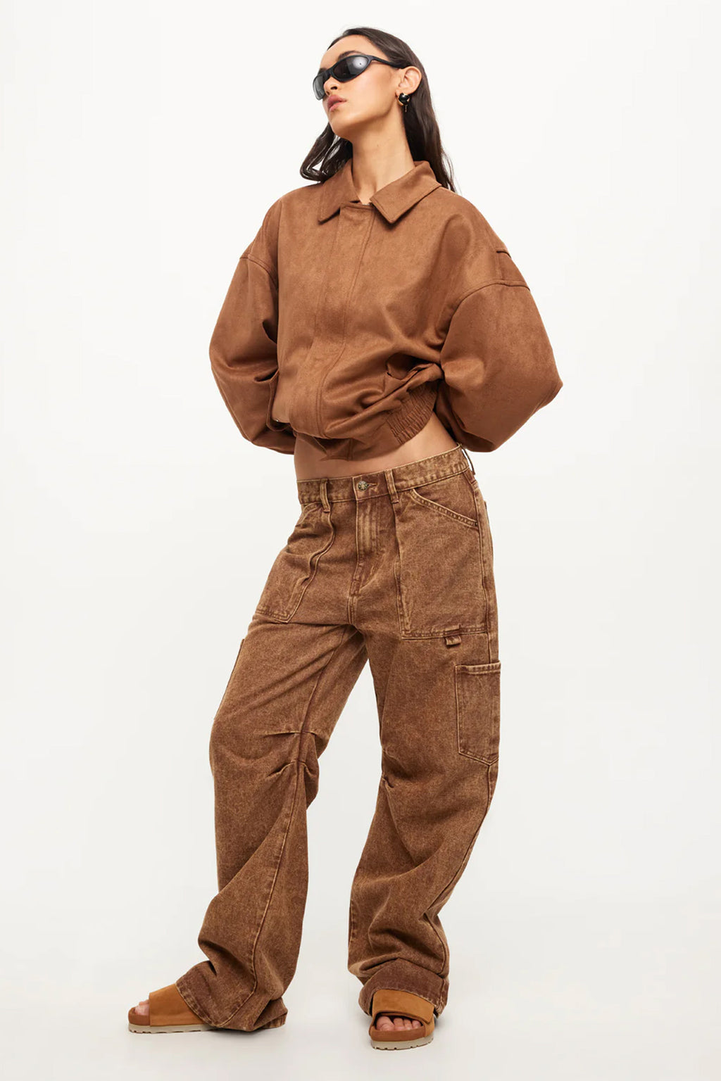 LIONESS Miami Vice Jeans Stone Wash by Selfie Leslie Australia
