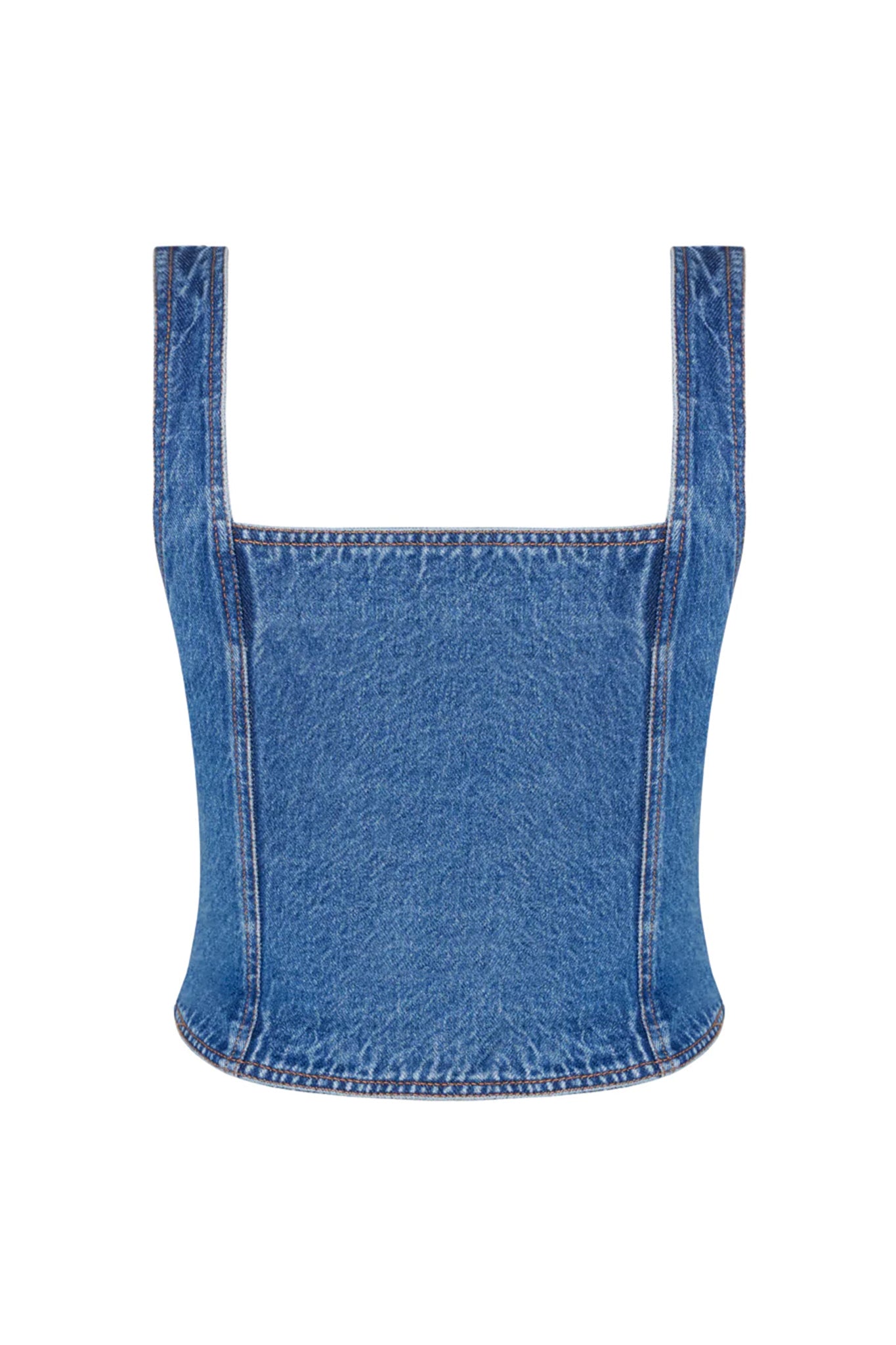 LIONESS After Hours Corset Blue Denim by Selfie Leslie Australia